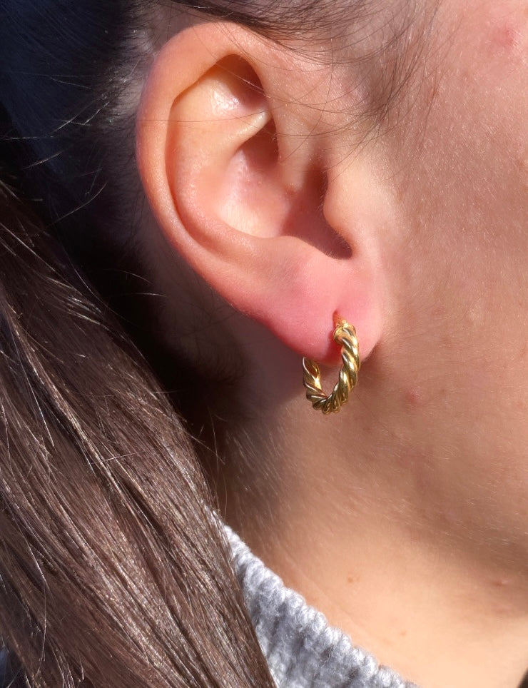 Orecchini intreccio piccoli