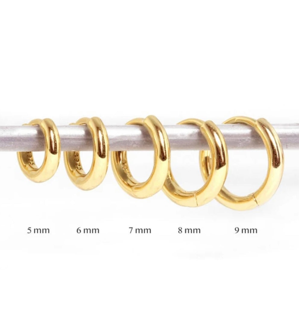 Orecchini micro cerchi