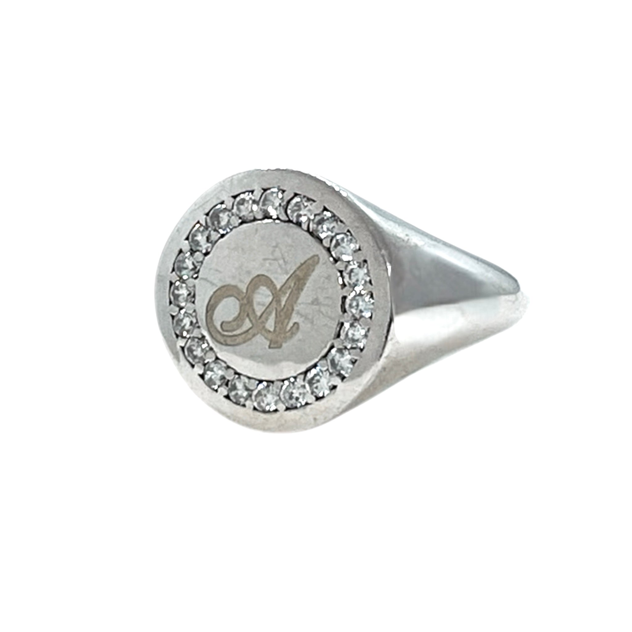 Anello Chevalier da mignolo personalizzato