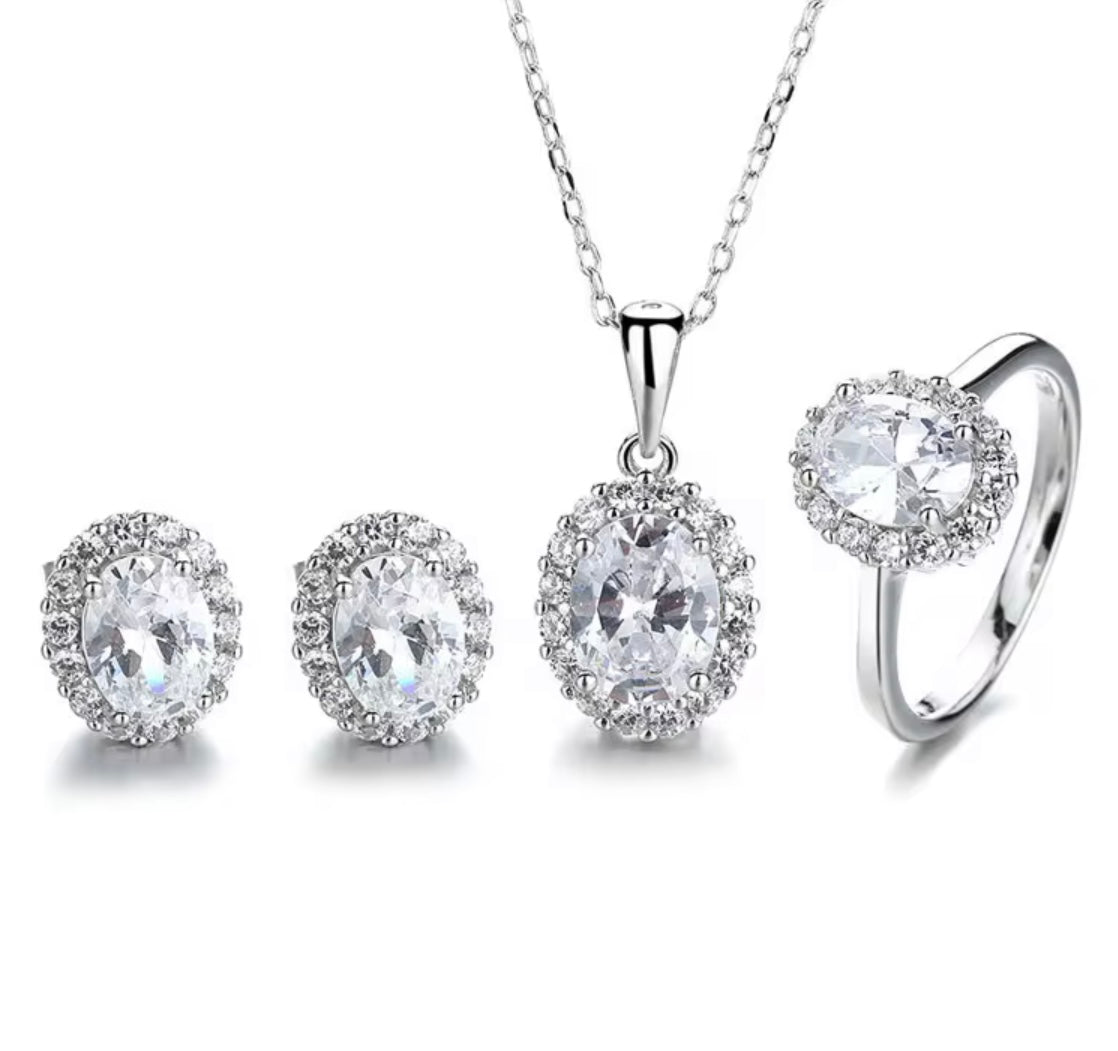 Parure ovale luminoso