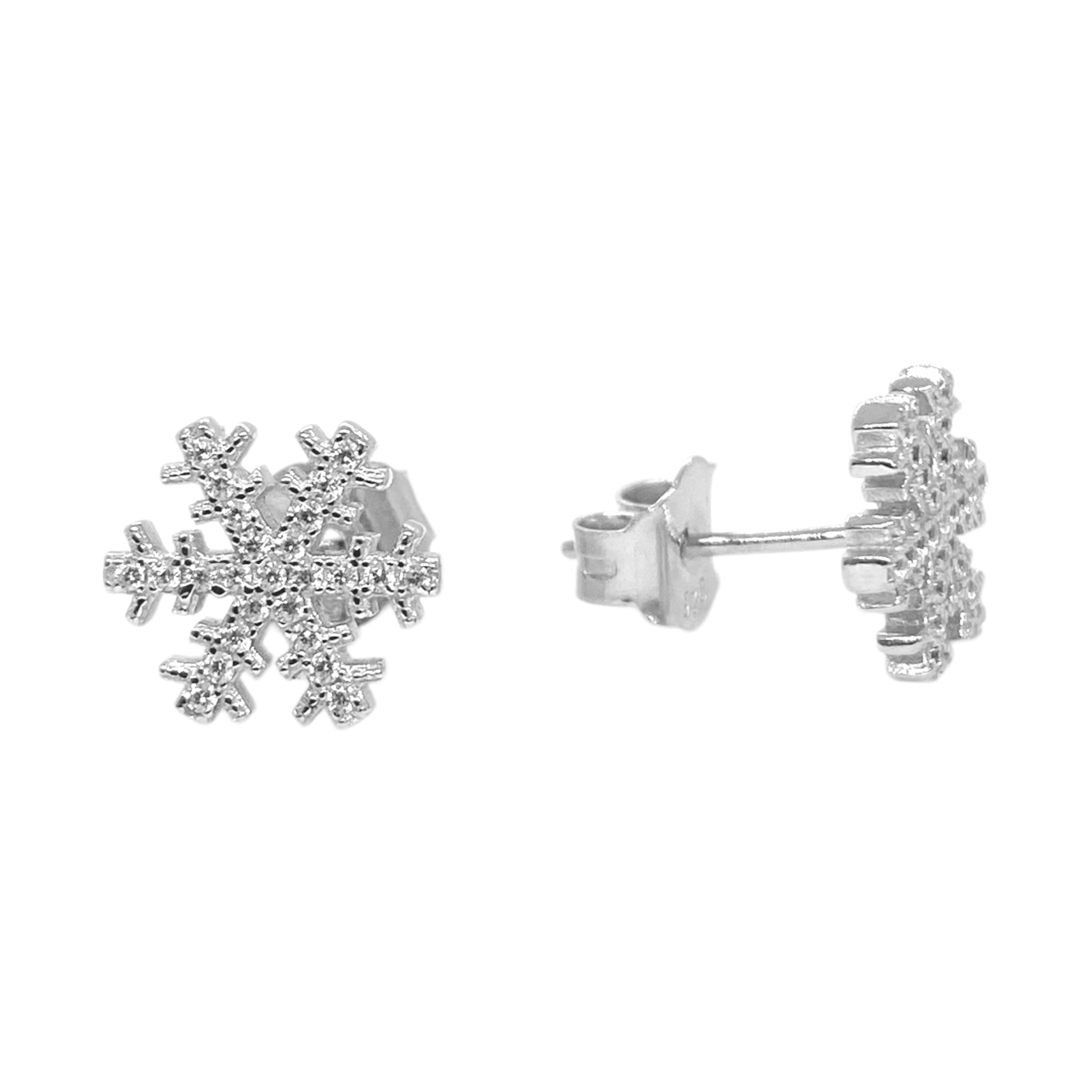 Orecchini fiocco di neve