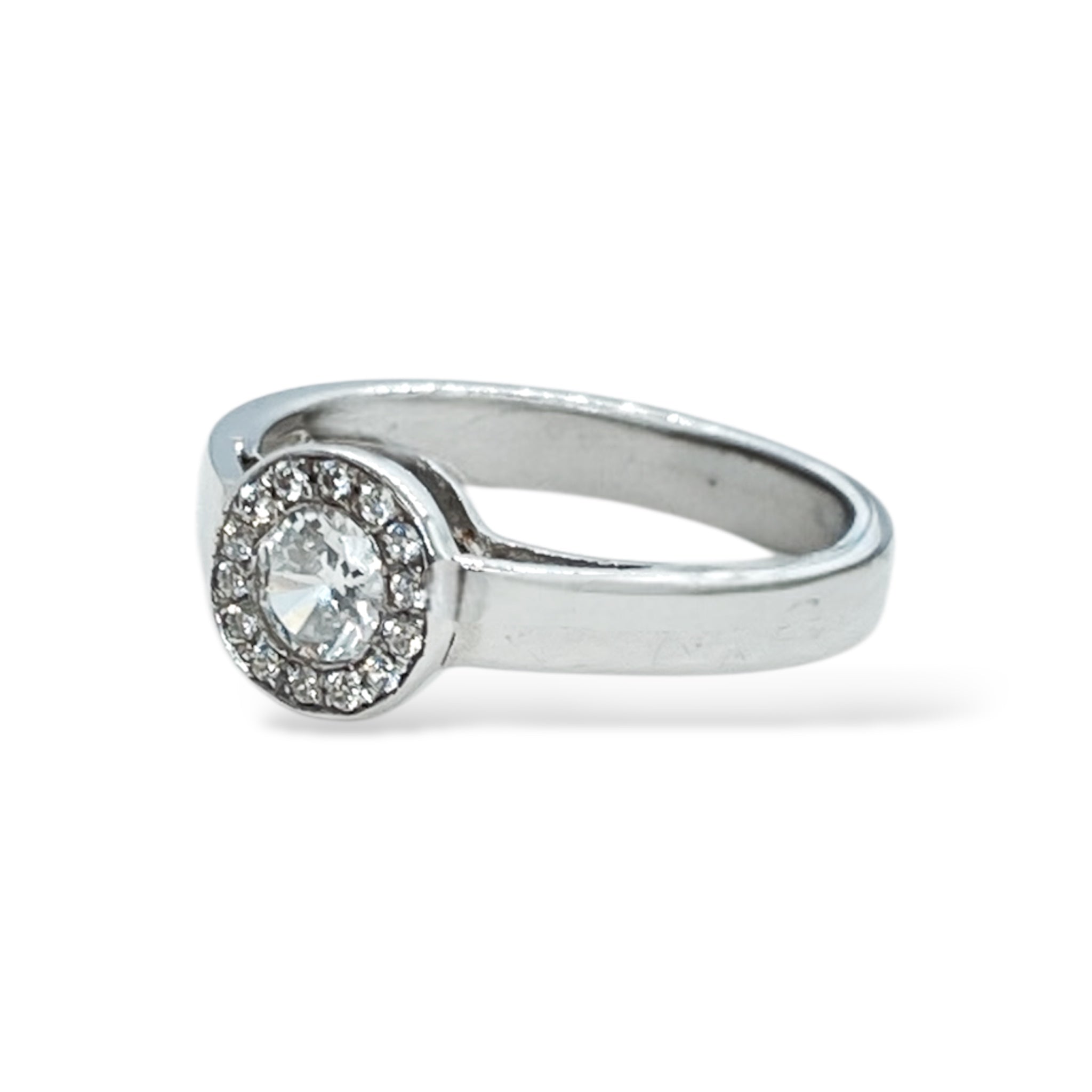 Anello punto luce in argento 925