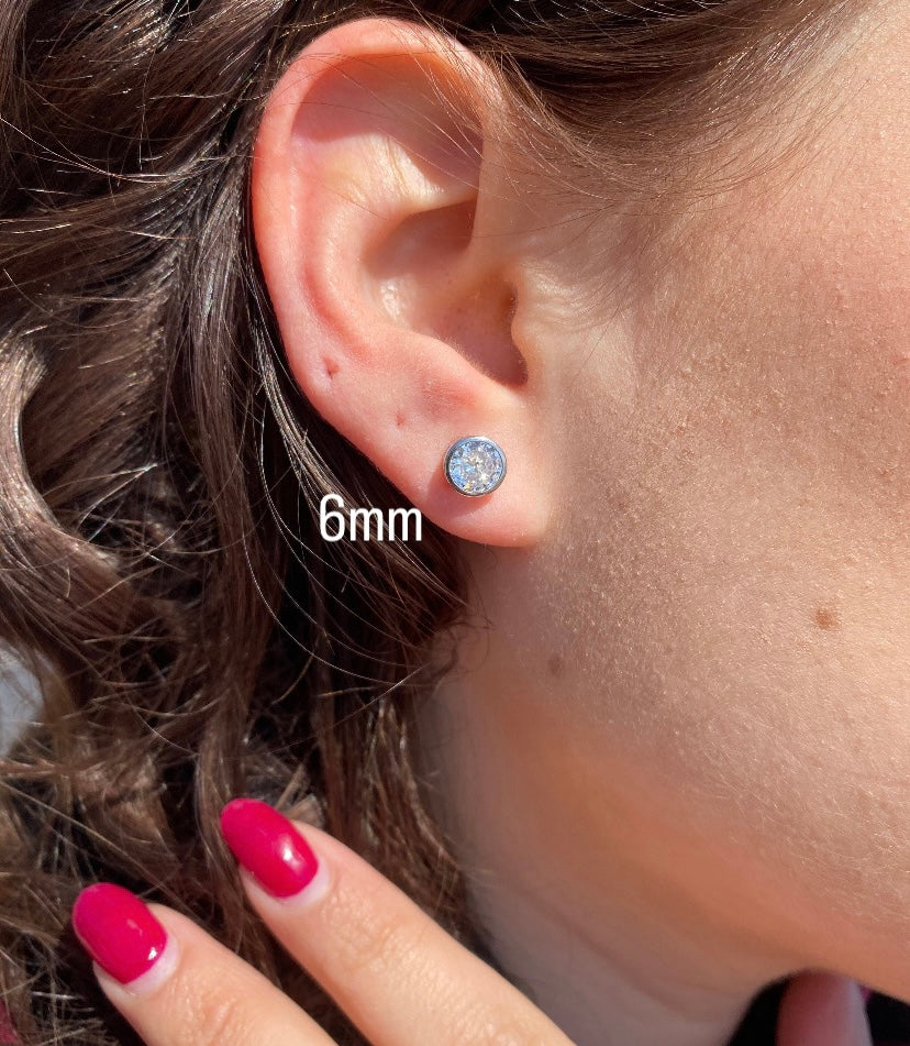 Orecchini punto luce cipollina