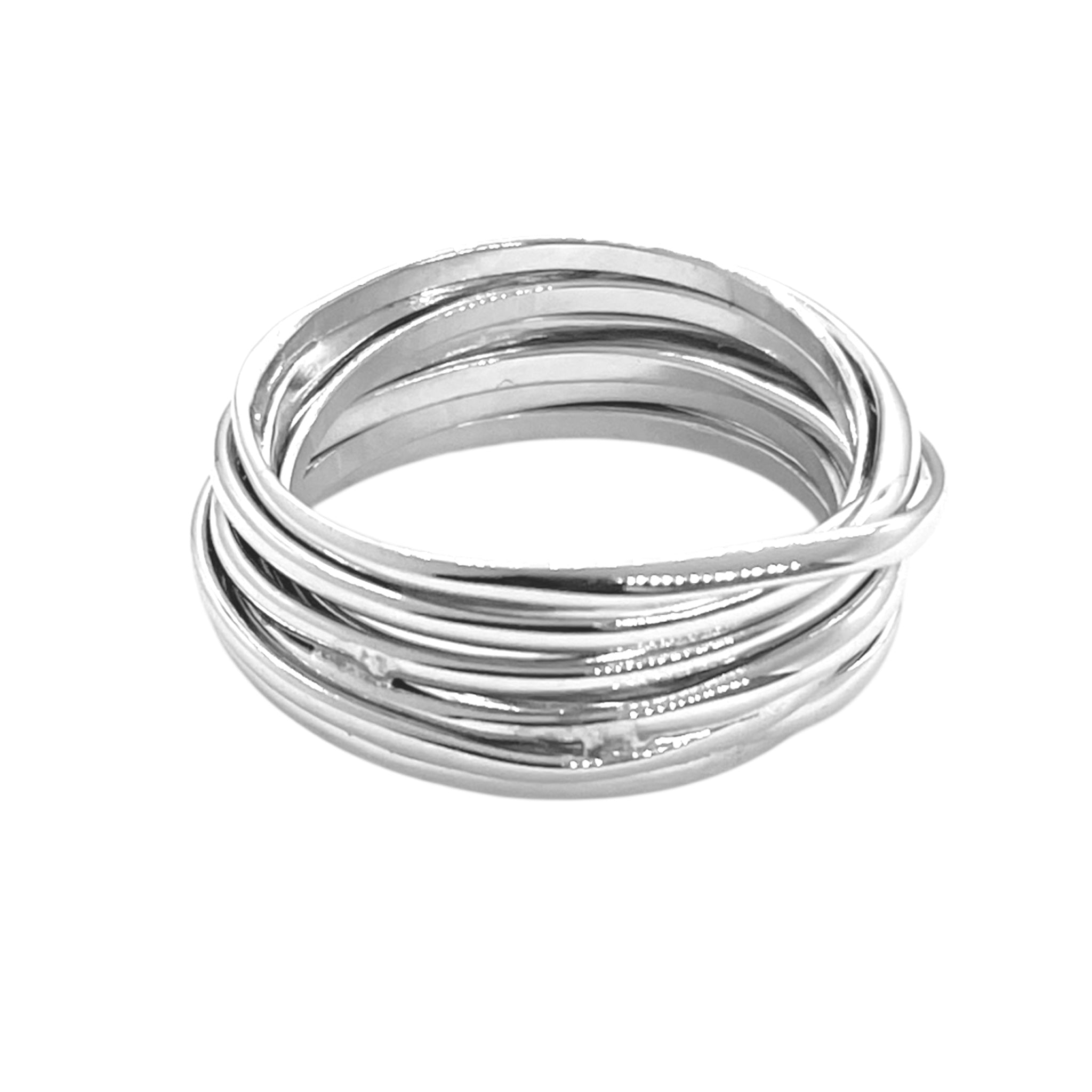 Anello filo della vita liscio