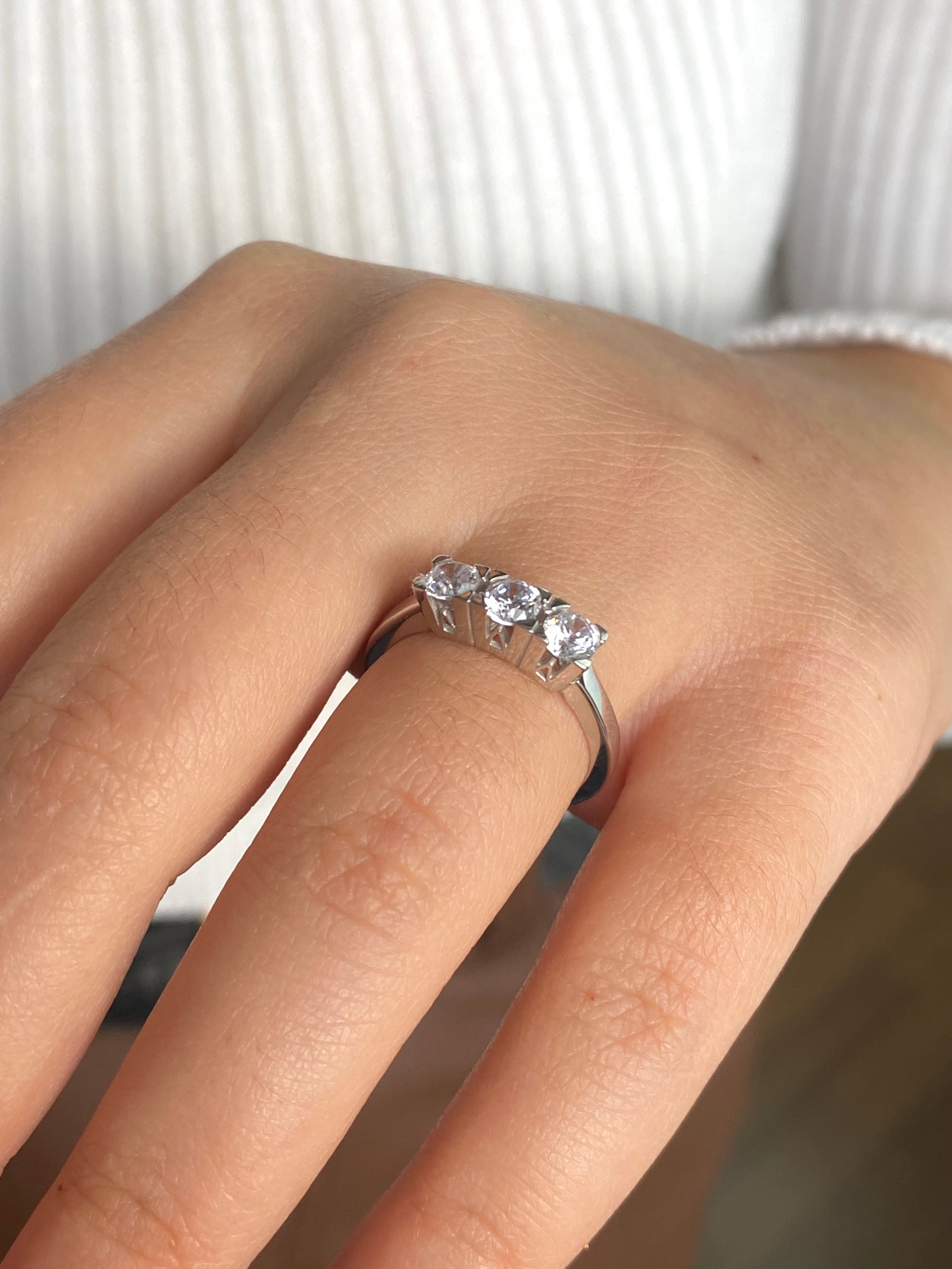 Anello Trilogy Shine Argento925