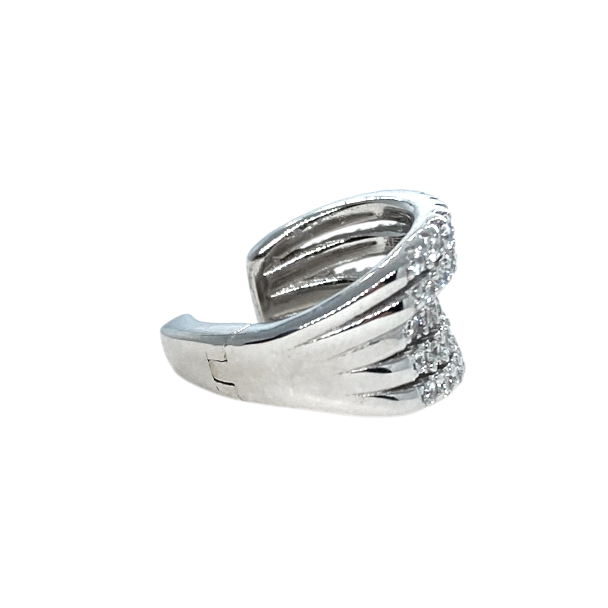 Earcuff luminoso con cinque fili