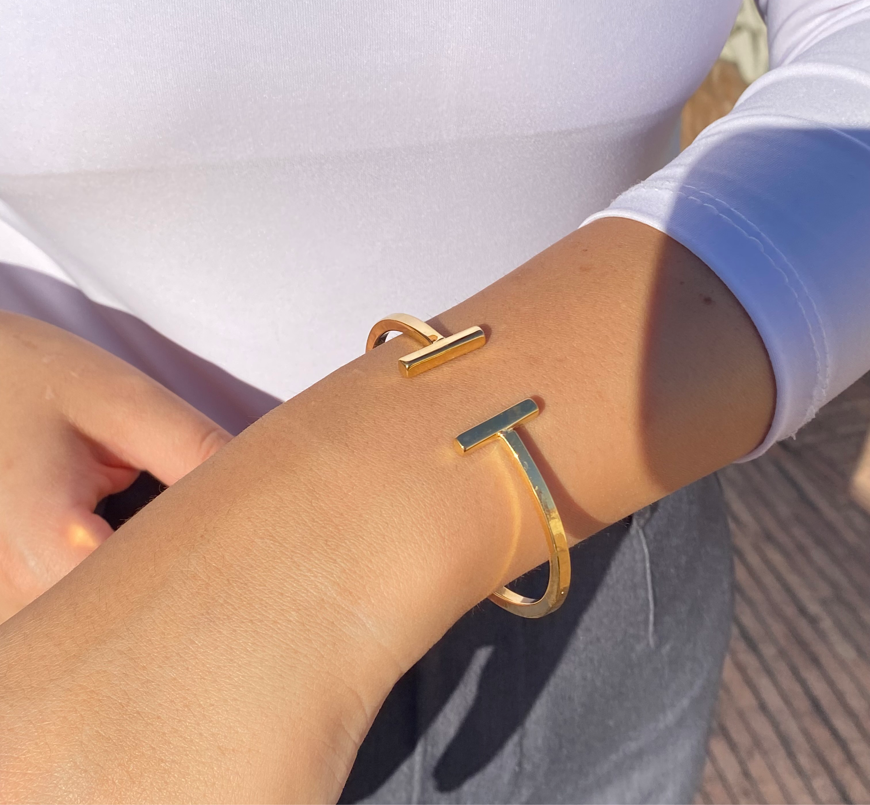 Bracciale doppia barretta