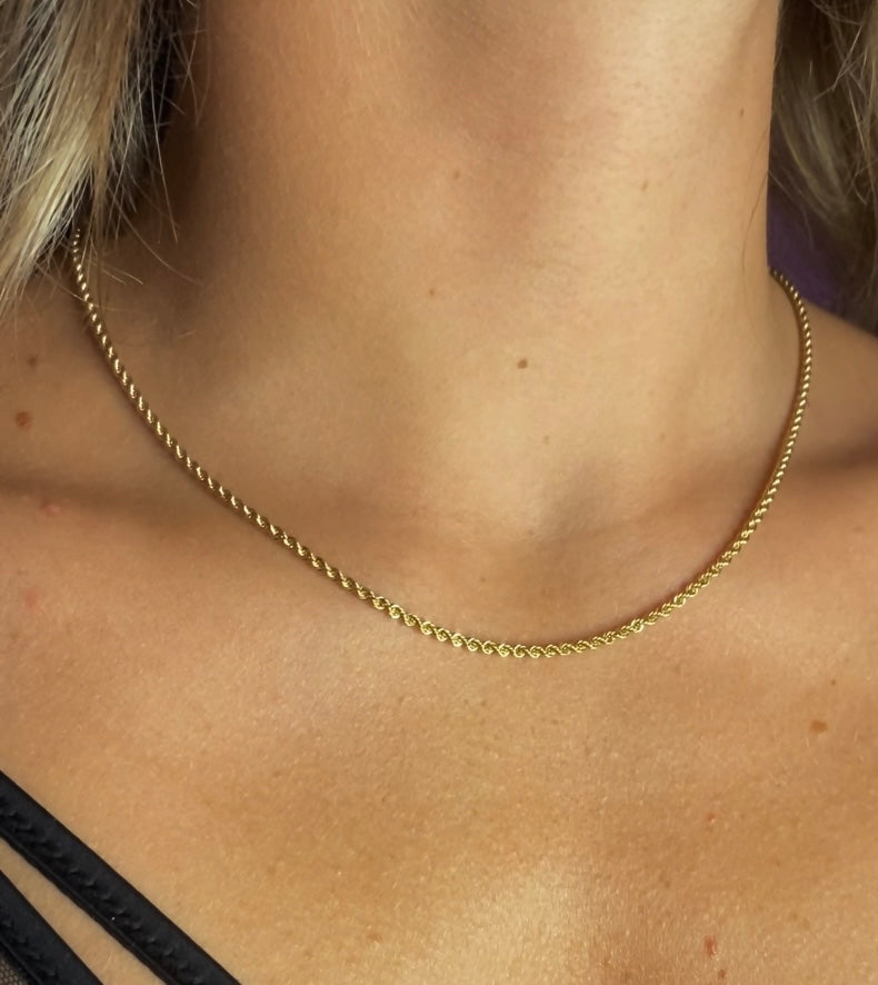 Collana Torchon oro giallo 18kt