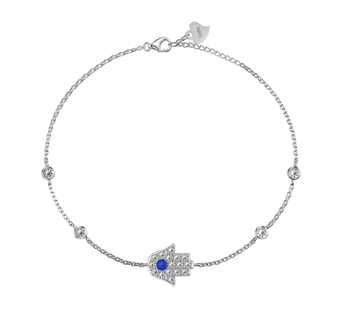 Bracciale talismano con swarovski