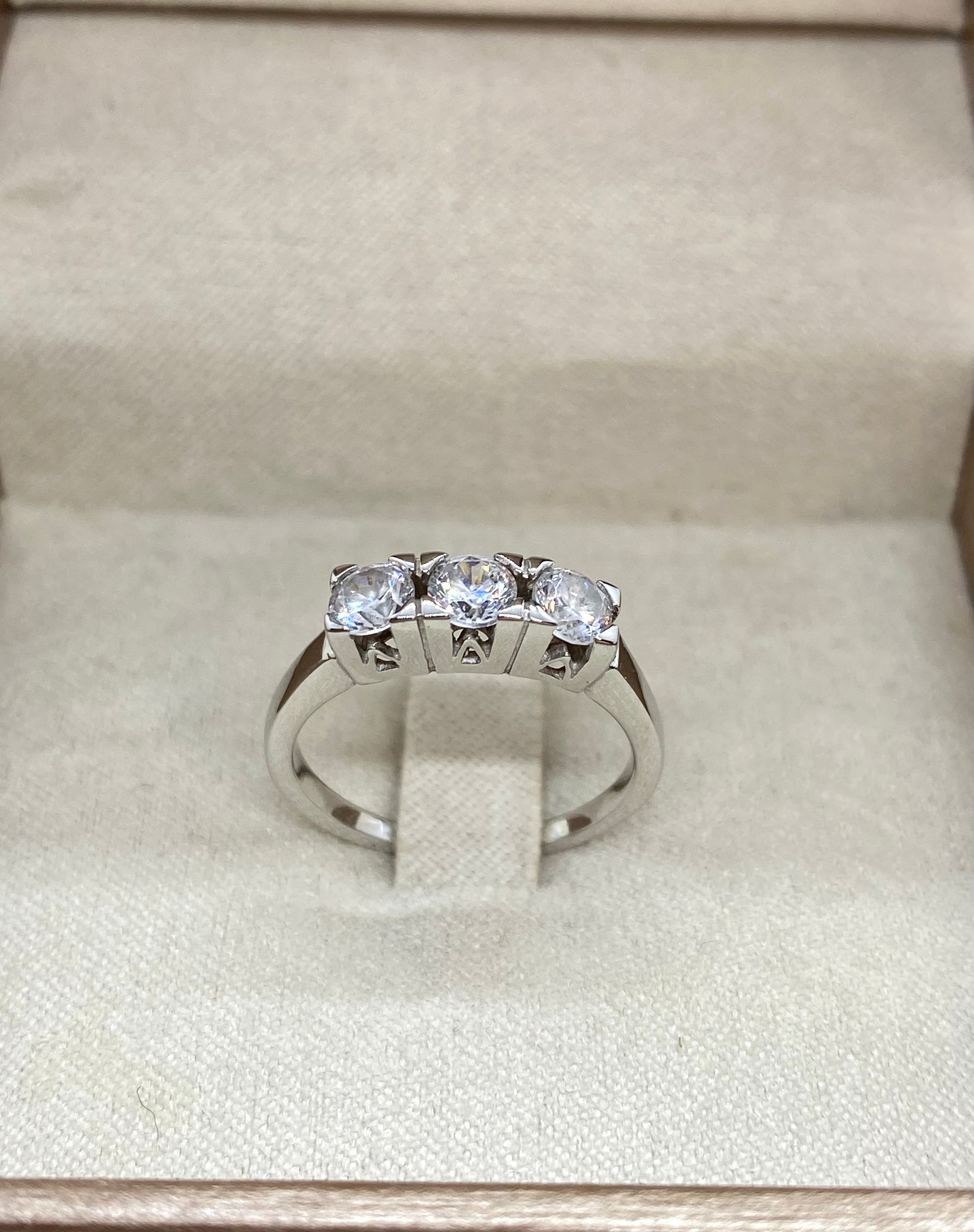 Anello Trilogy Shine Argento925