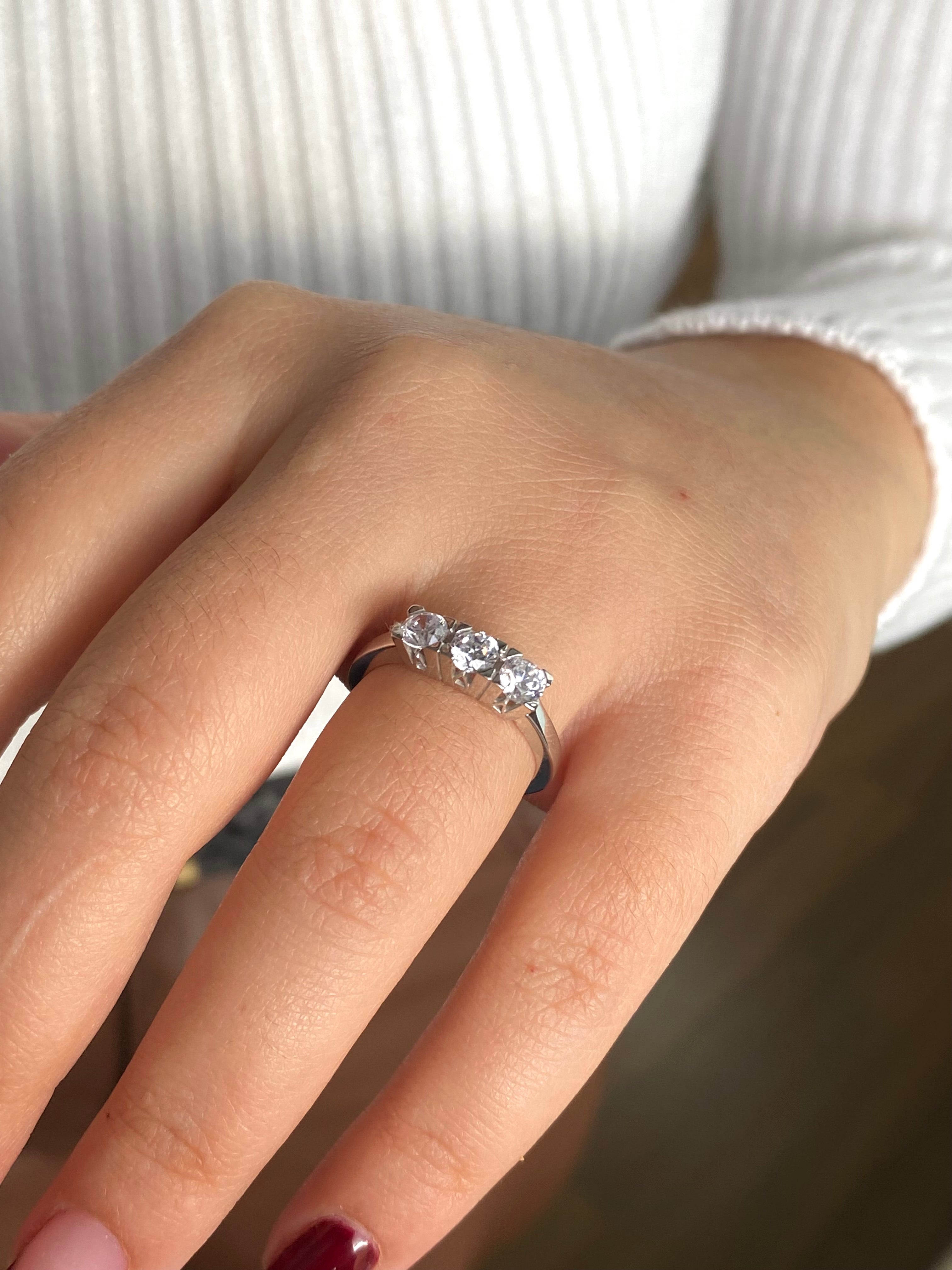 Anello Trilogy Shine Argento925