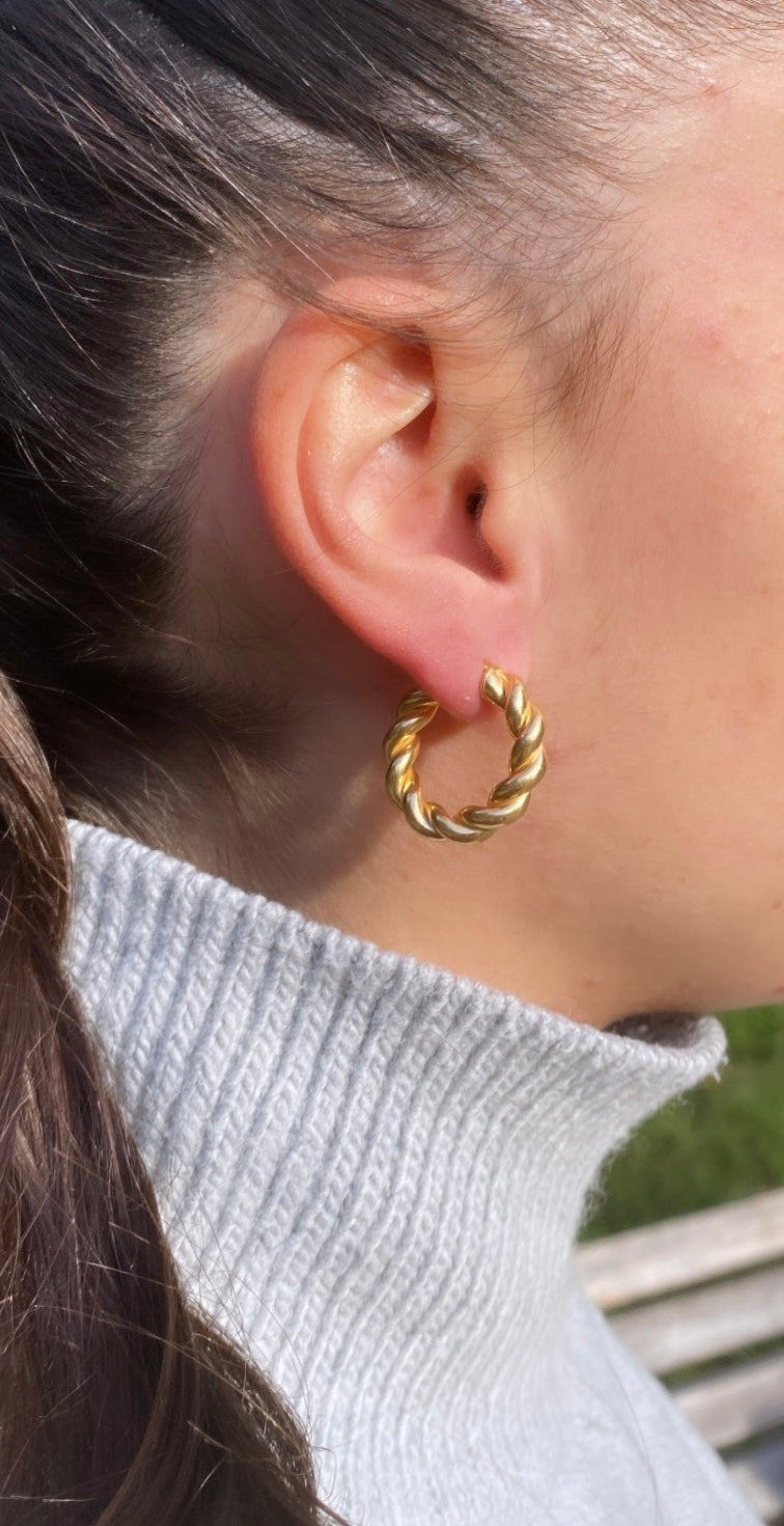 Orecchini intreccio Big