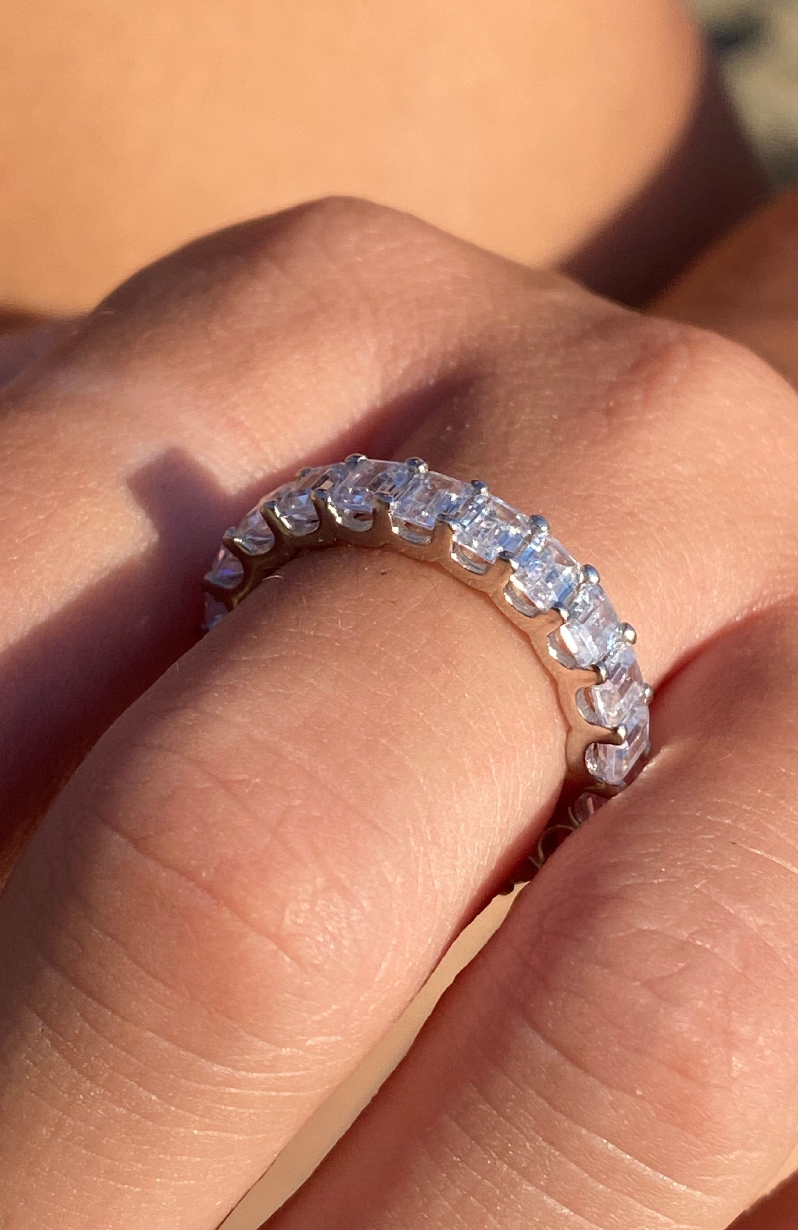 Anello Veretta luxury Baguette