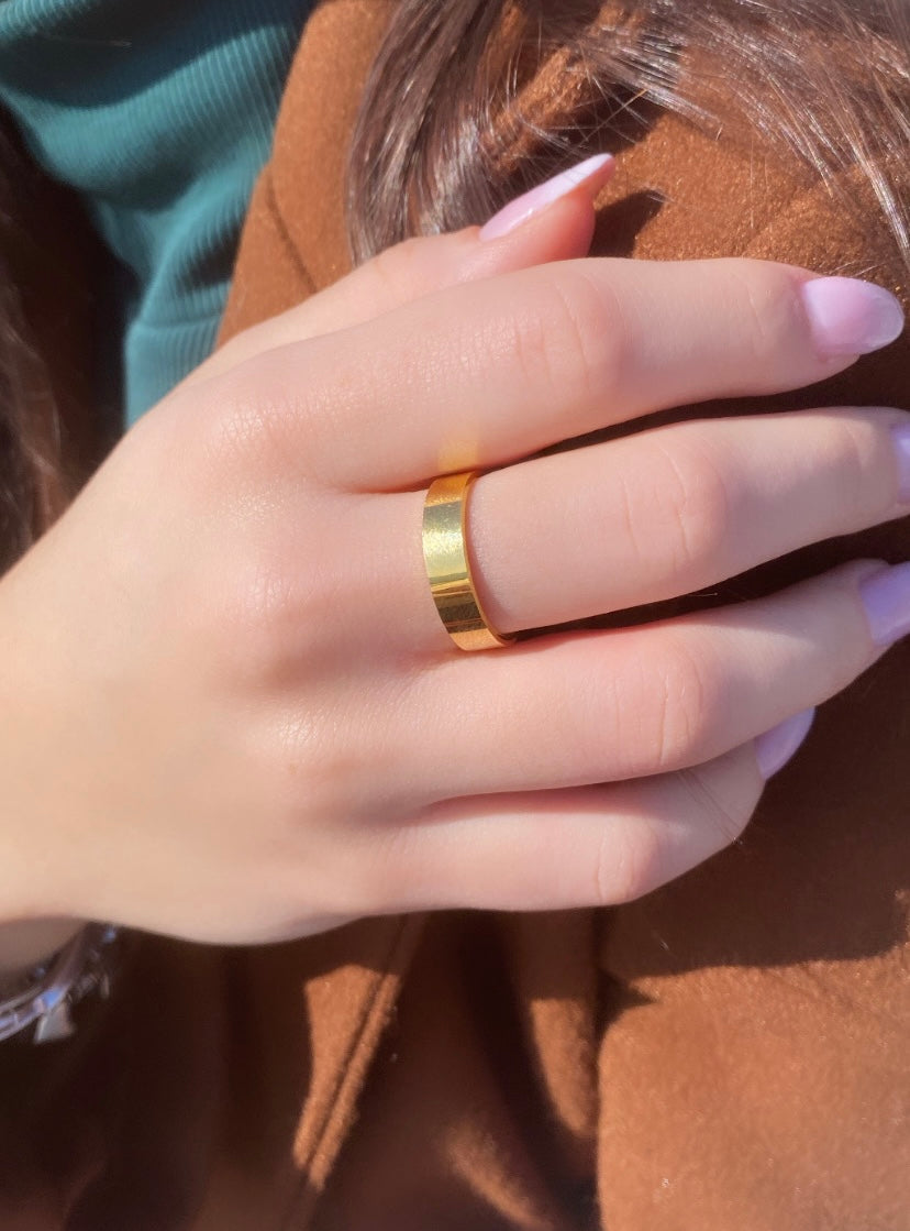 Anello a fascia semplice