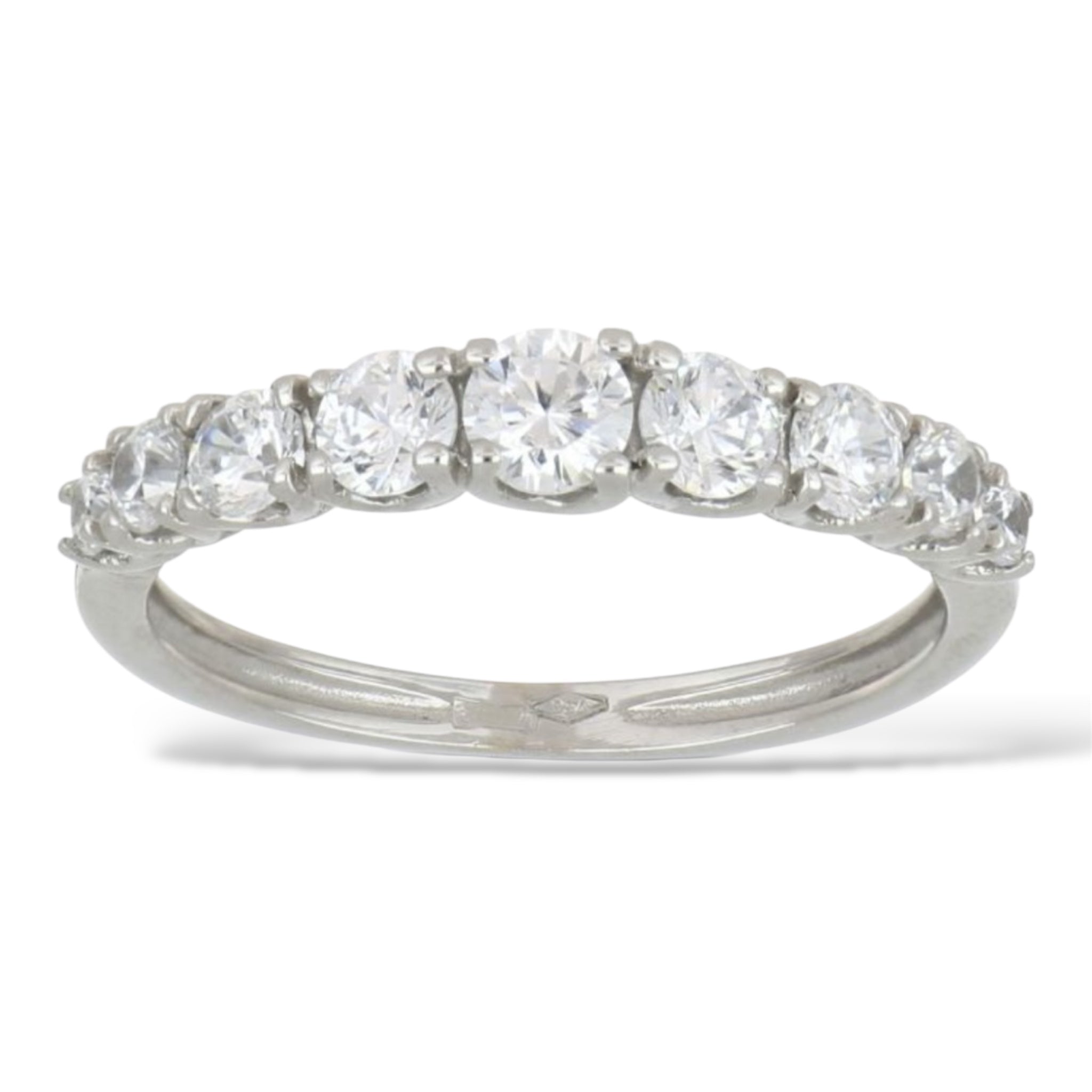 Anello eternity degradè