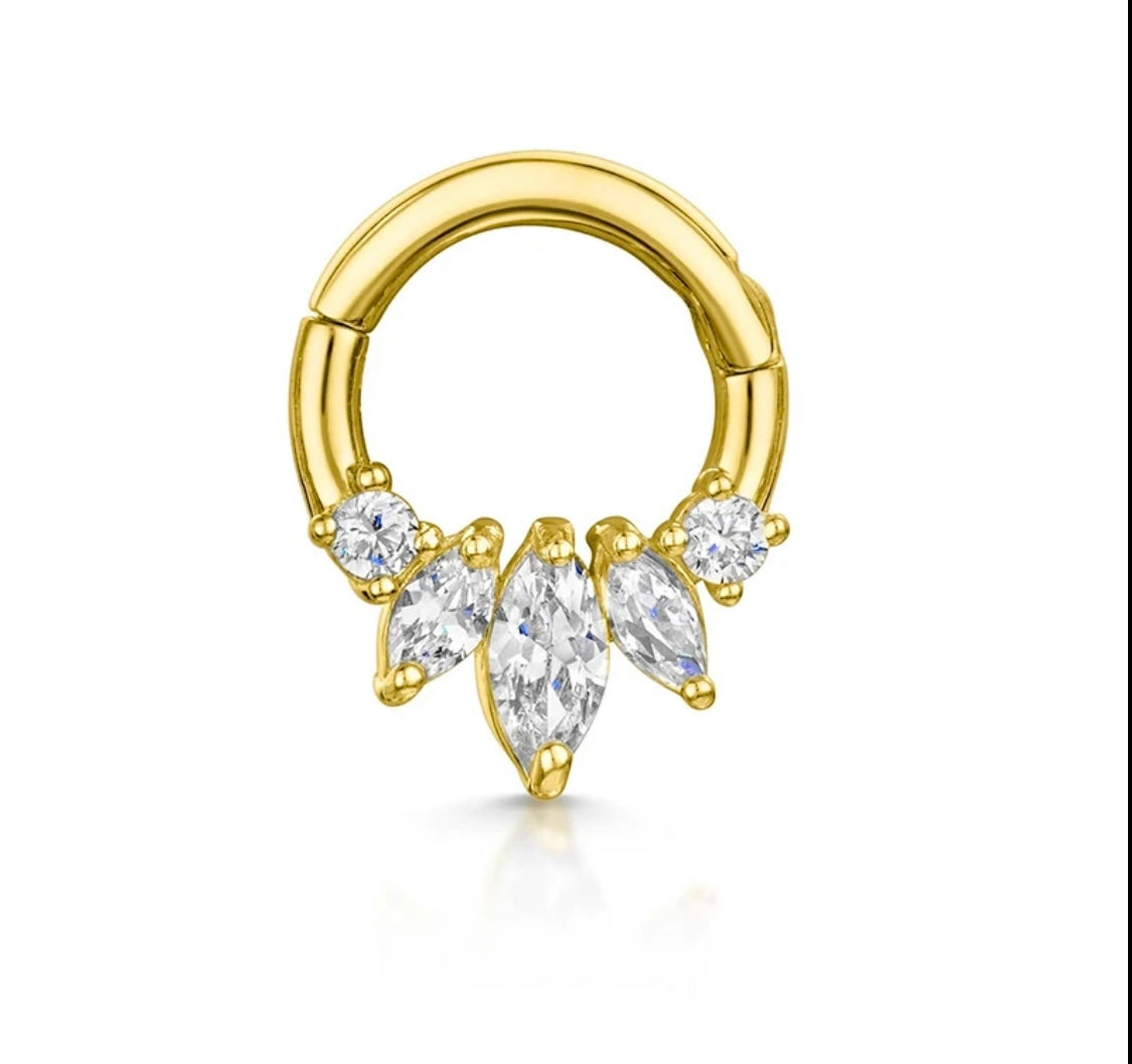 Orecchino pearcing Daith navette