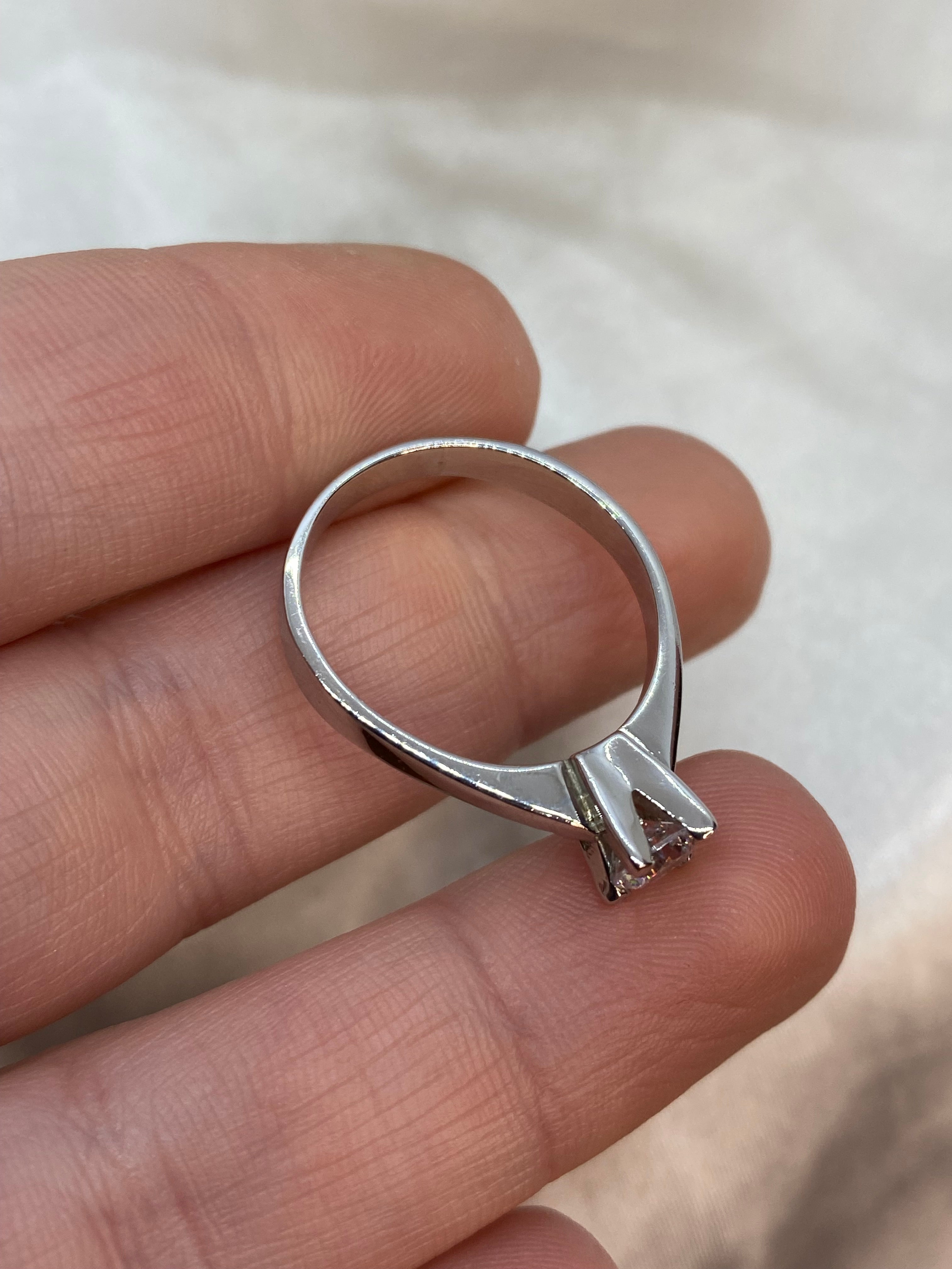 Anello Solitario Maxi