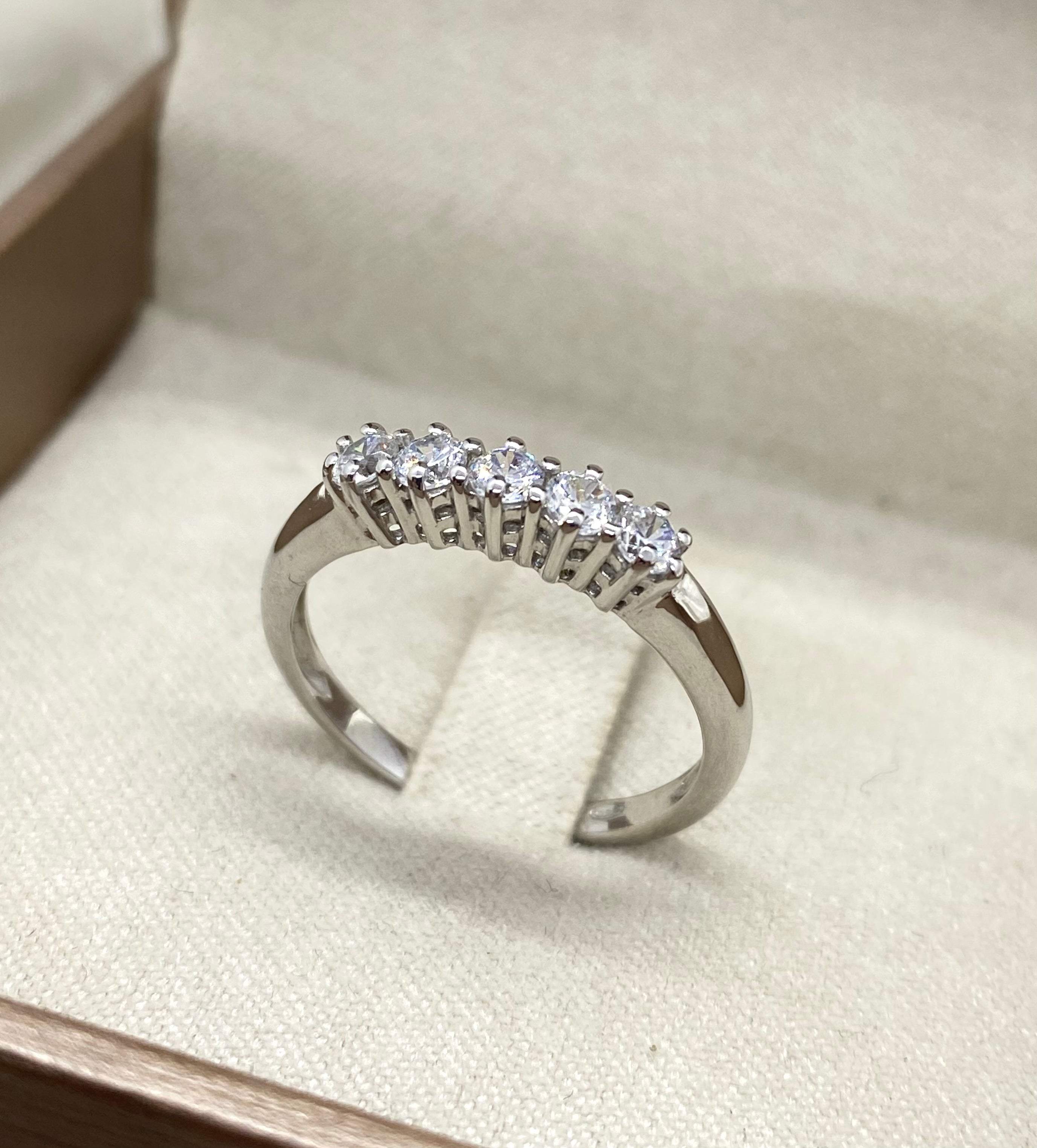 Anello Mezza Veretta Shine