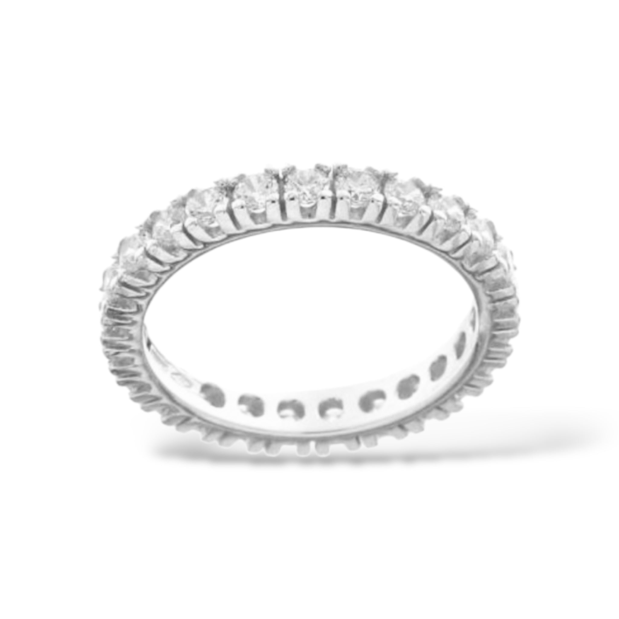 Anello eternity oro 18kt