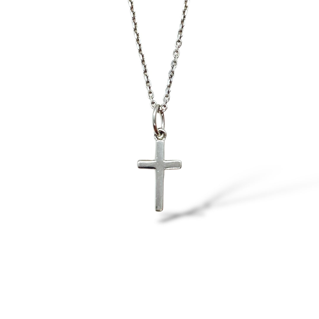 Collana mini croce semplice