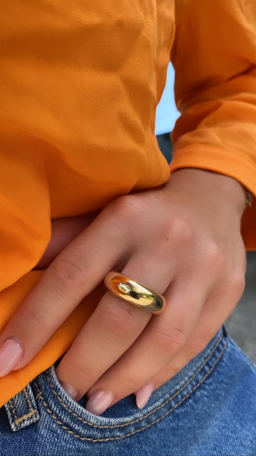Anello fascione semplice