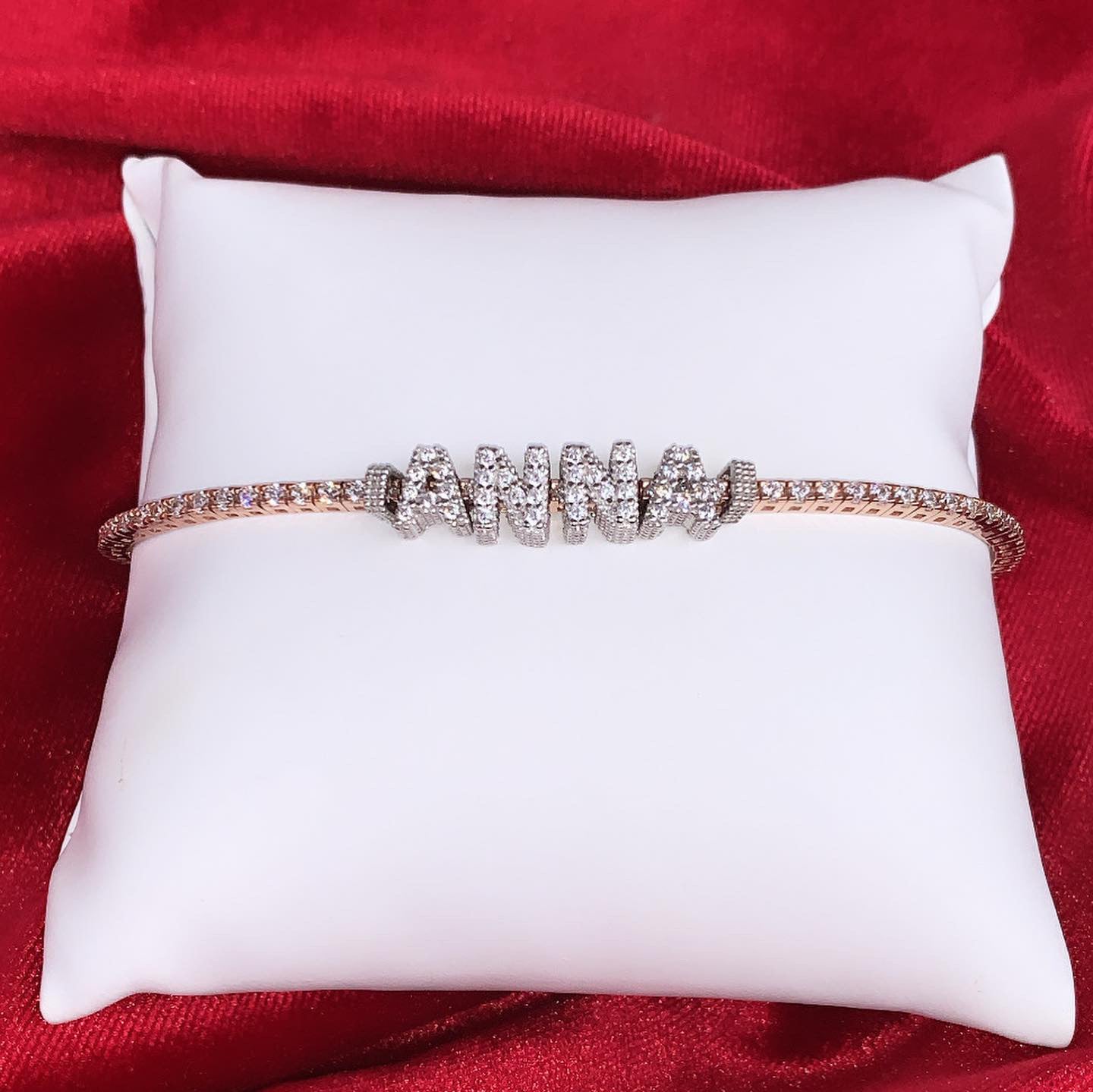 Bracciale Tennis Scintillante personalizzato