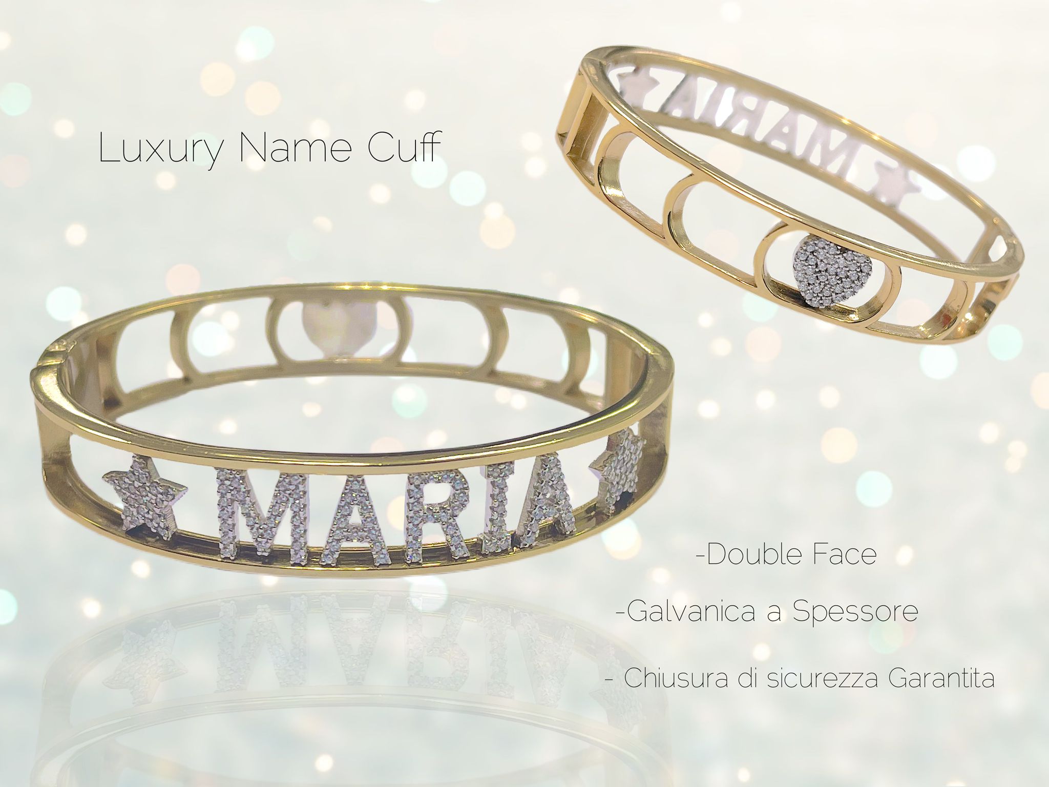 Bracciale manetta Luxury