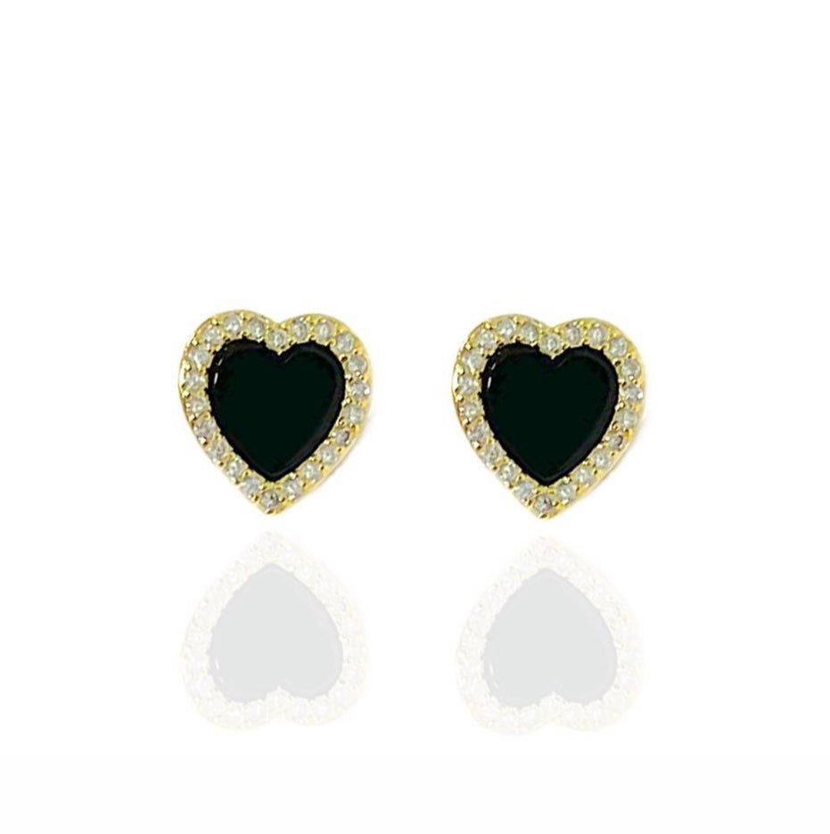 Heart earrings