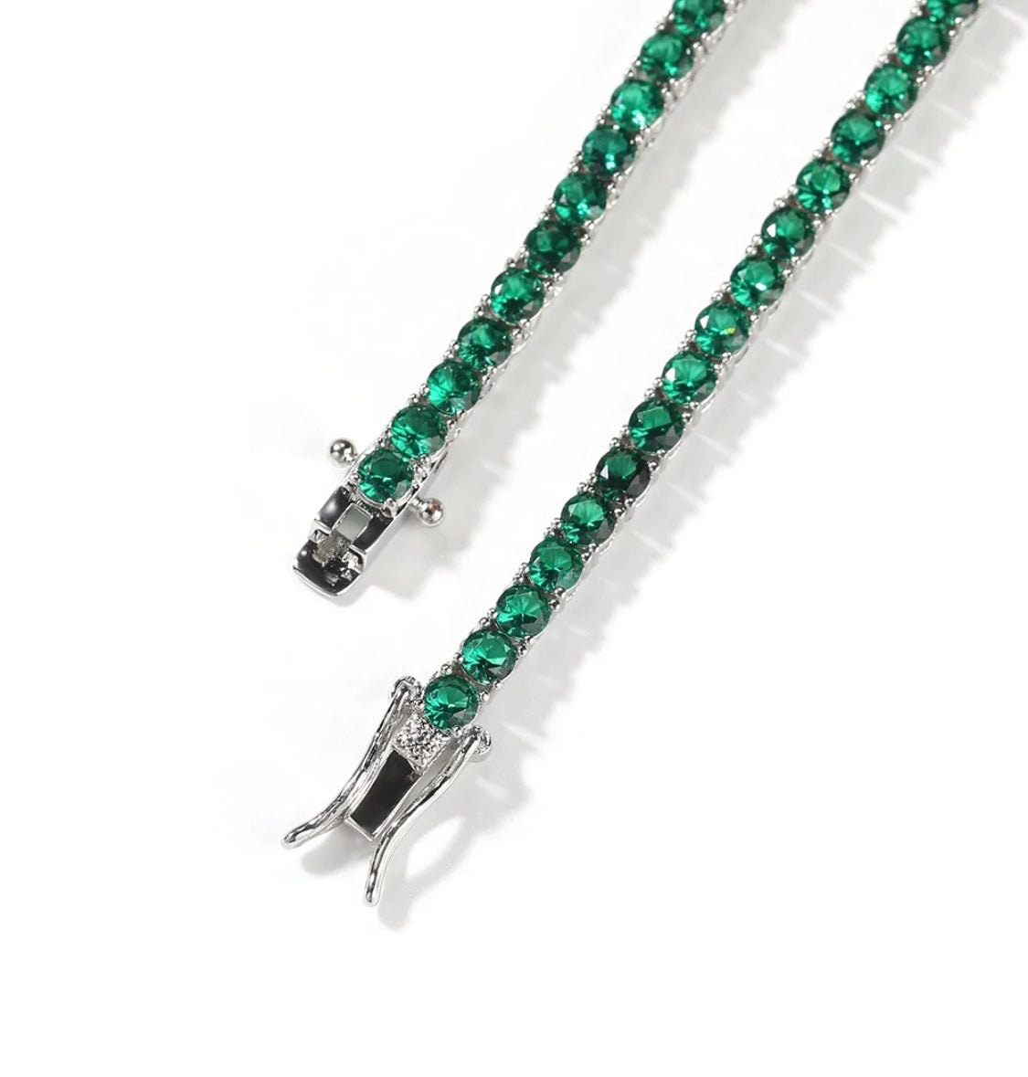 3mm tennis necklace