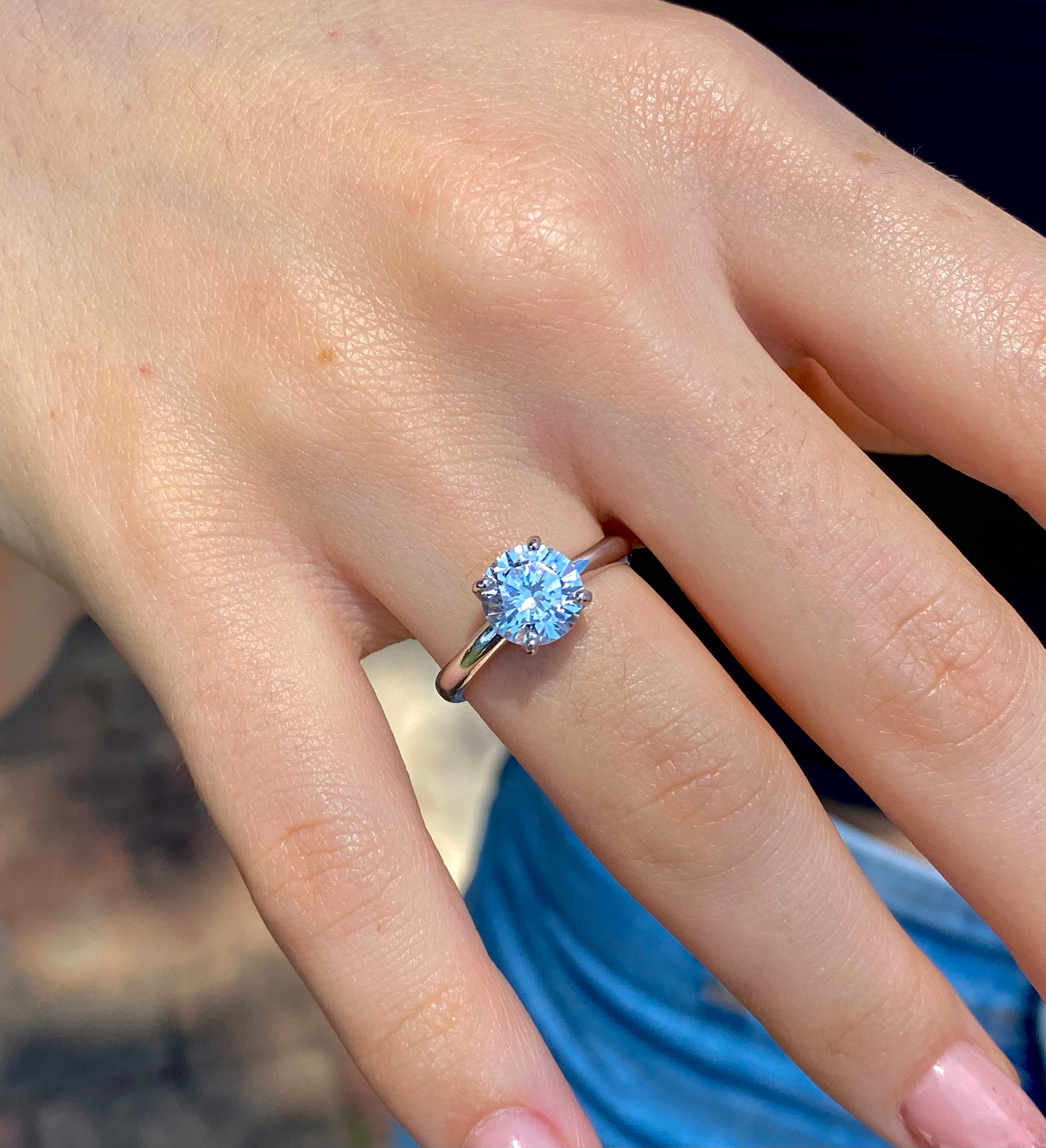 Big diamond ring