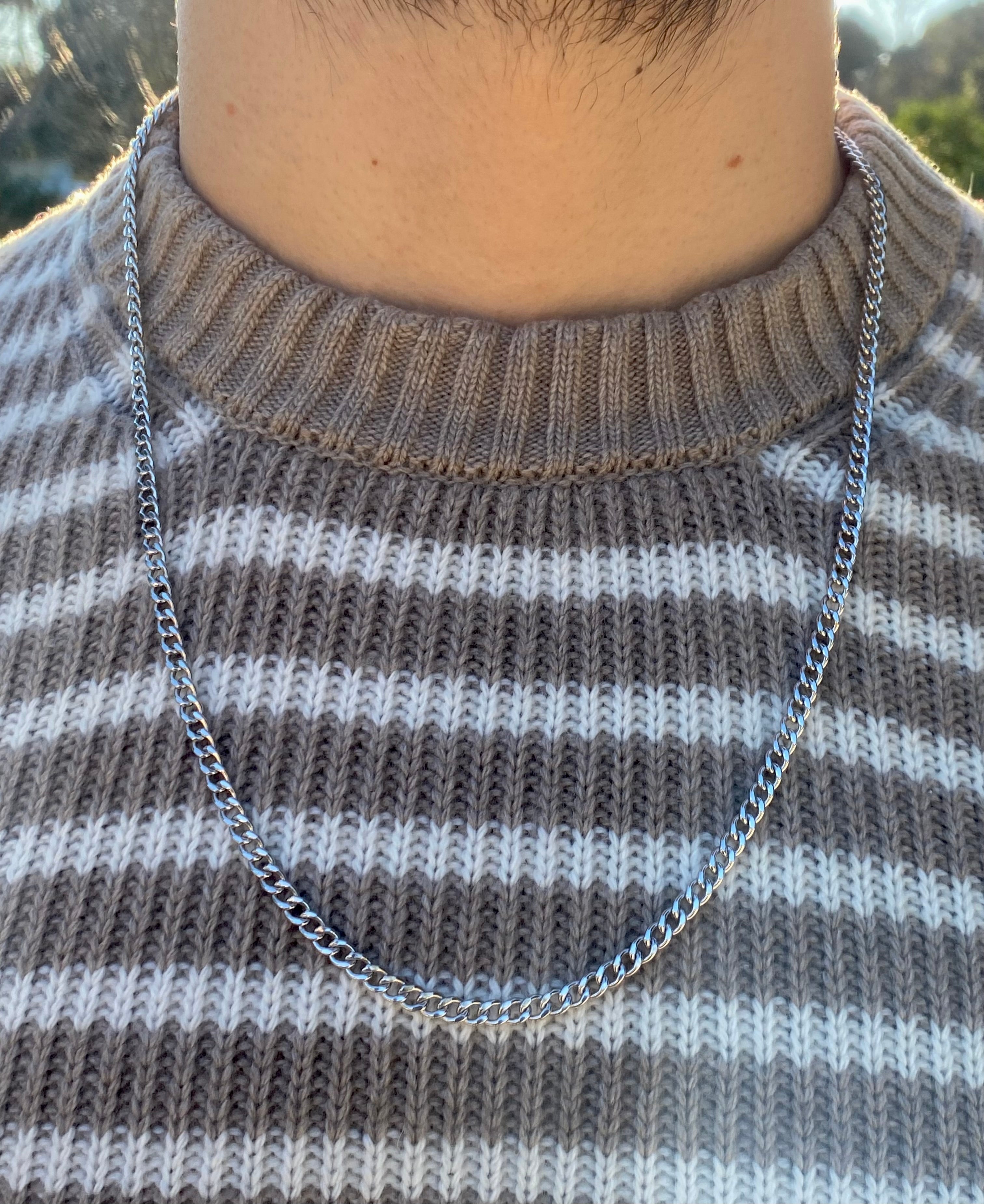 Collana groumette liscia