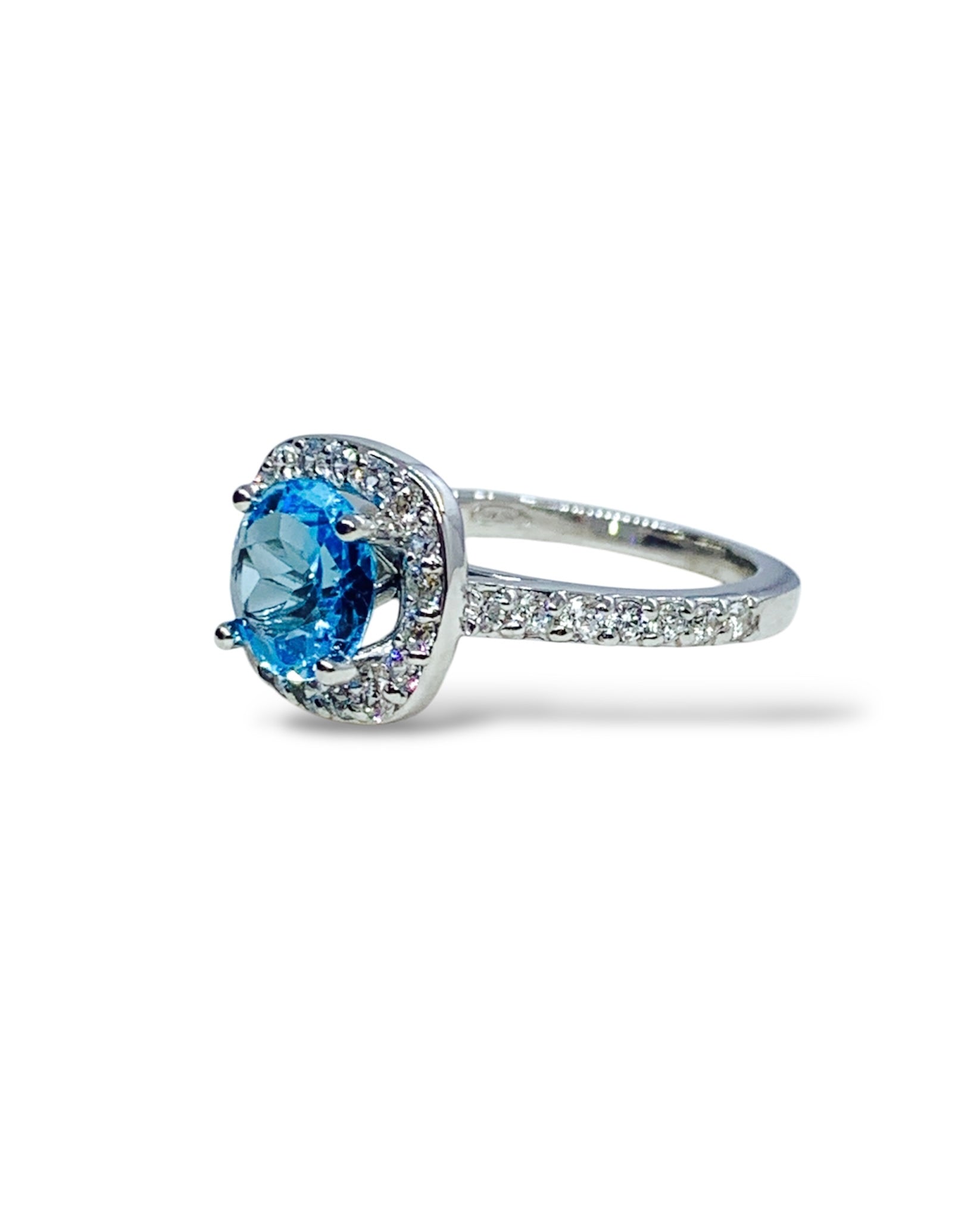 Anello Shine Luxury topazio naturale