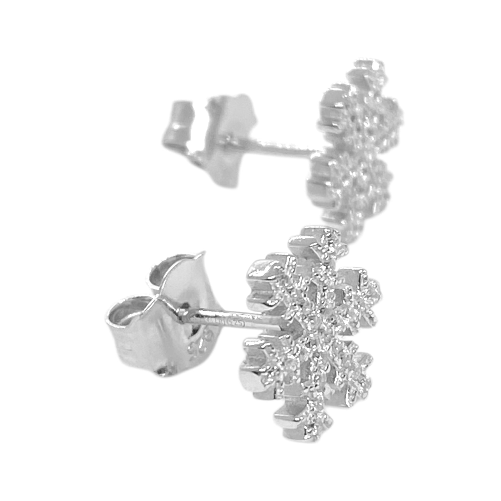Orecchini fiocco di neve