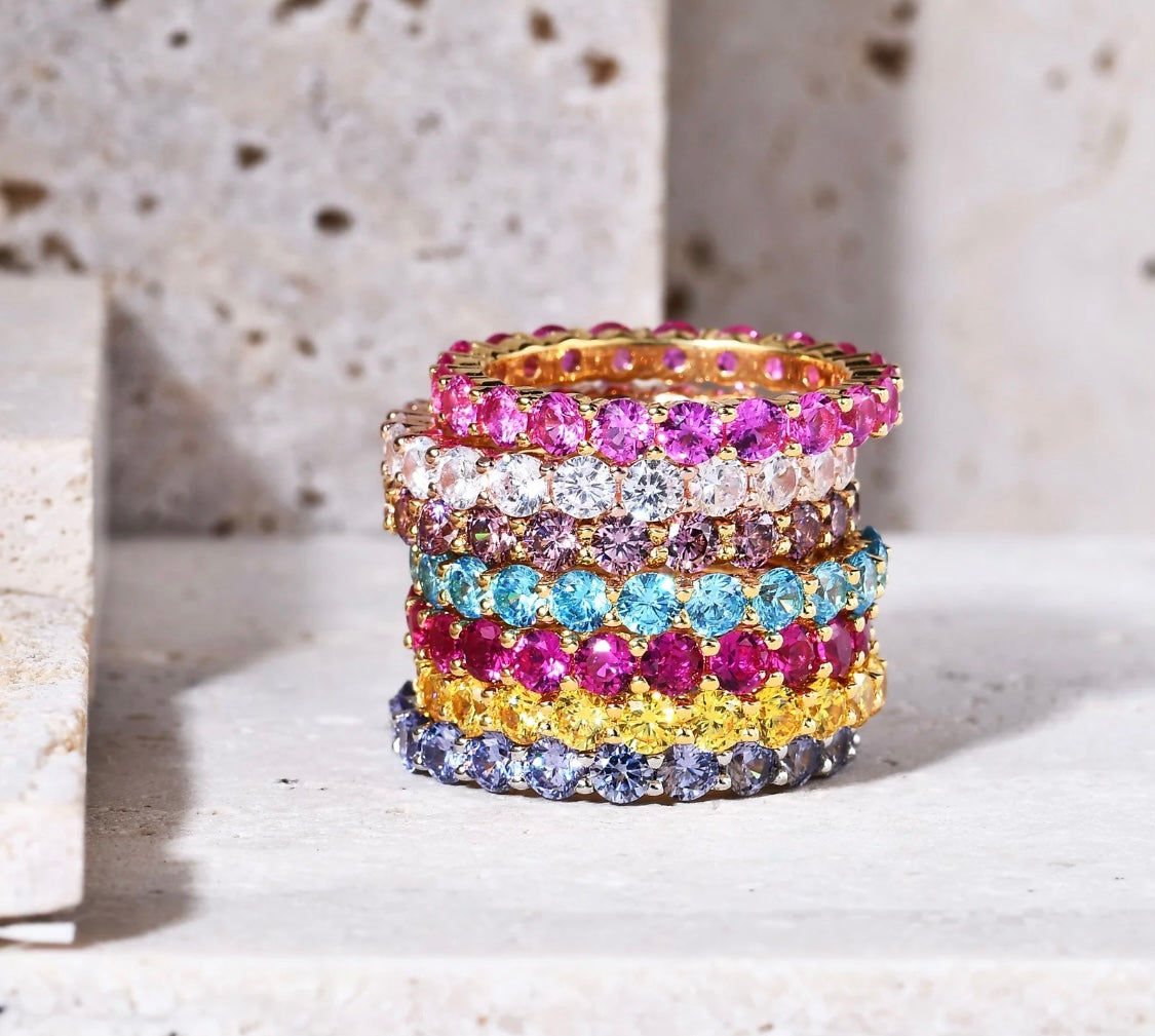 Anello veretta colourful