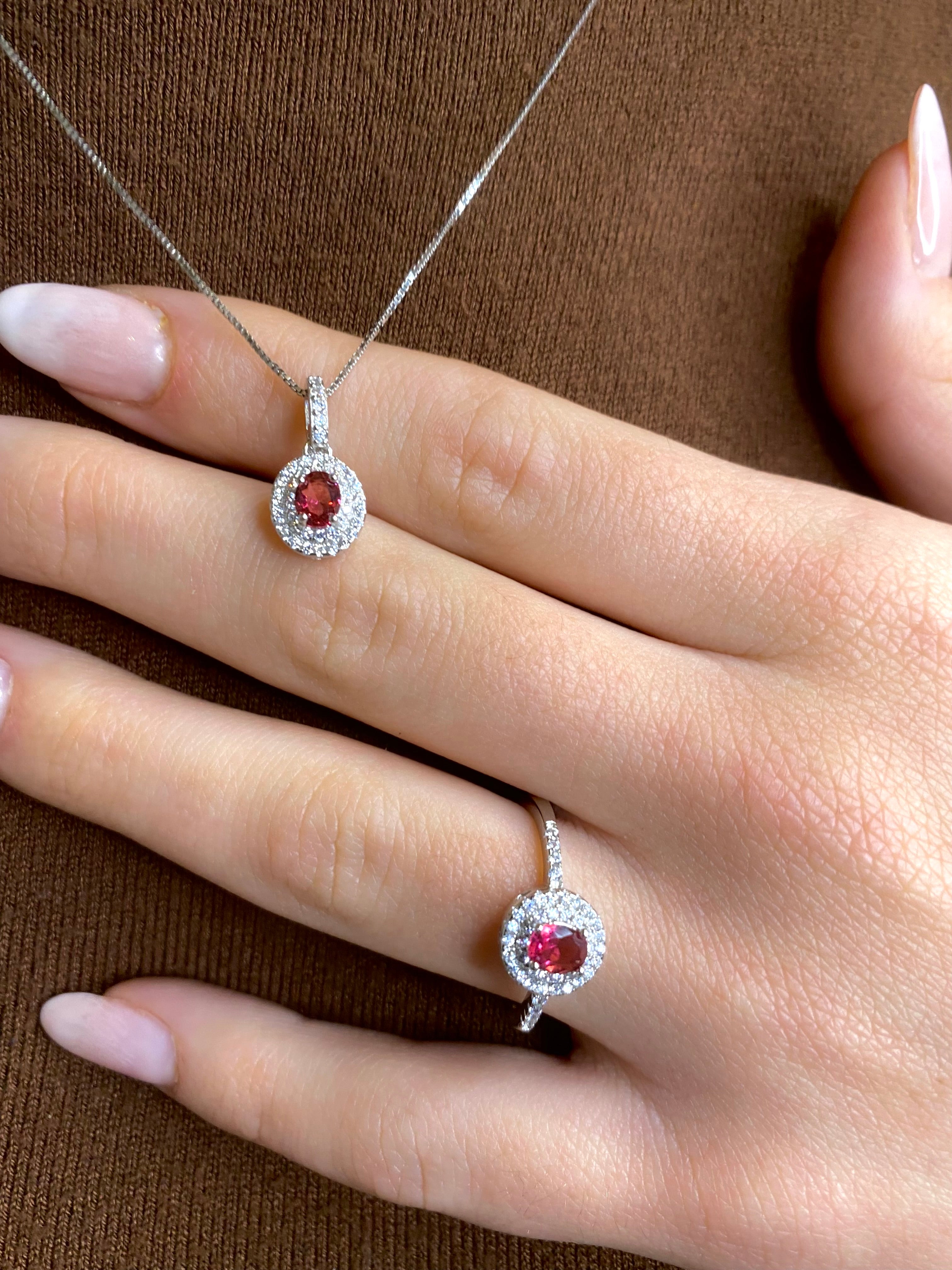 Ruby red luxury set