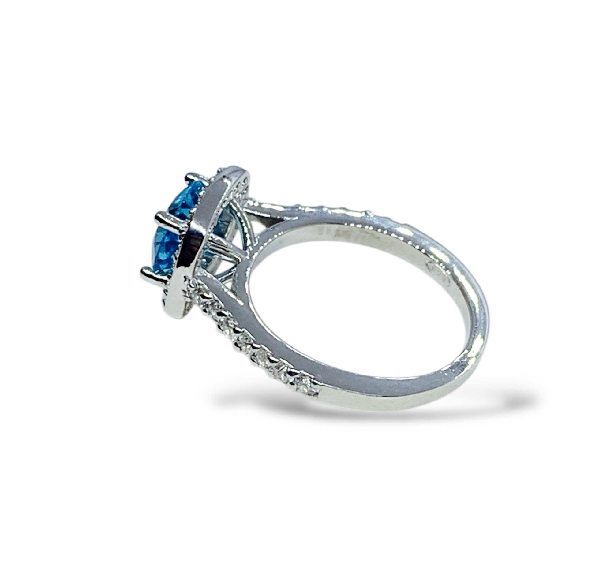 Anello Shine Luxury topazio naturale