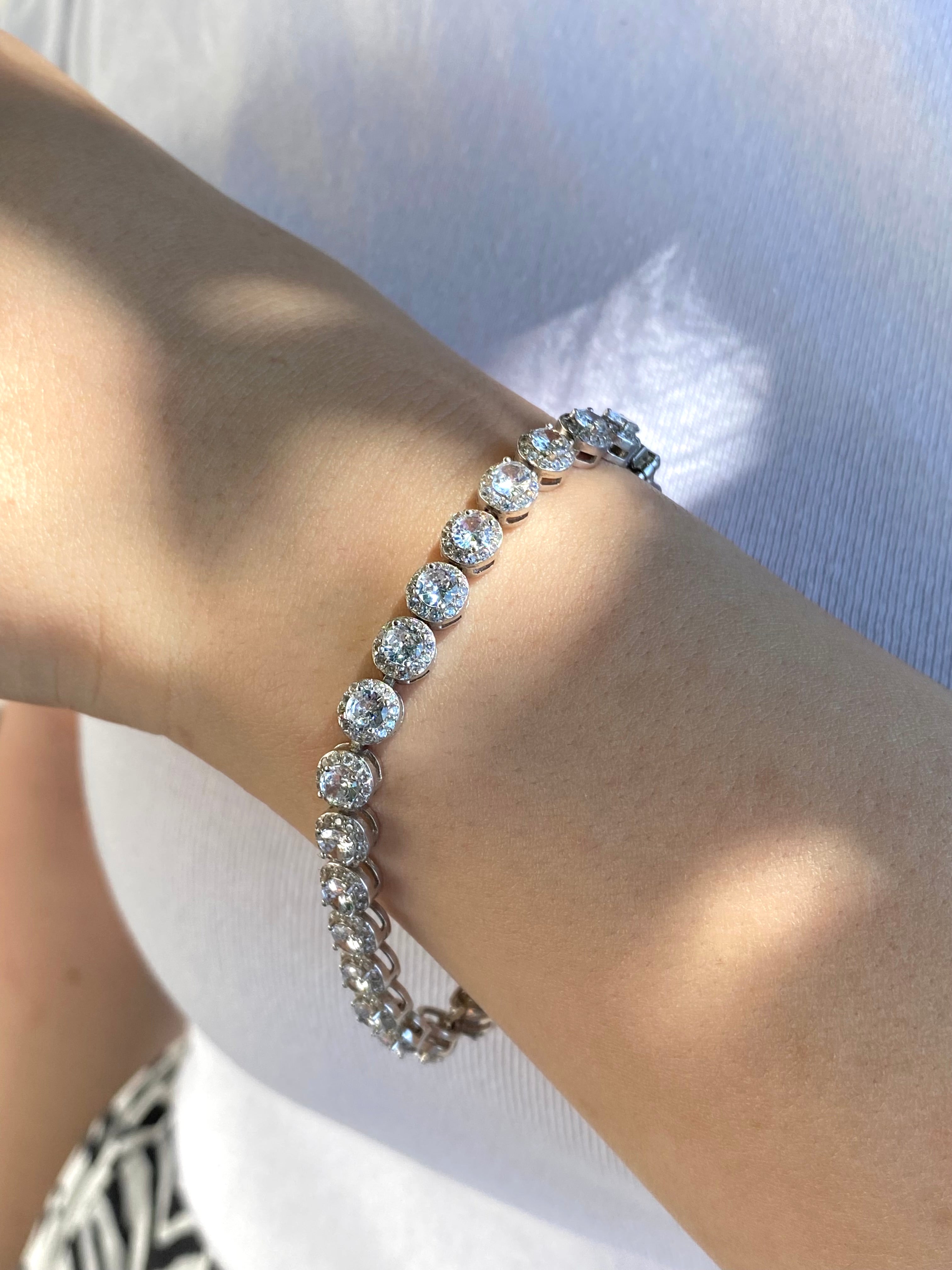 Luxury tennis bracelet