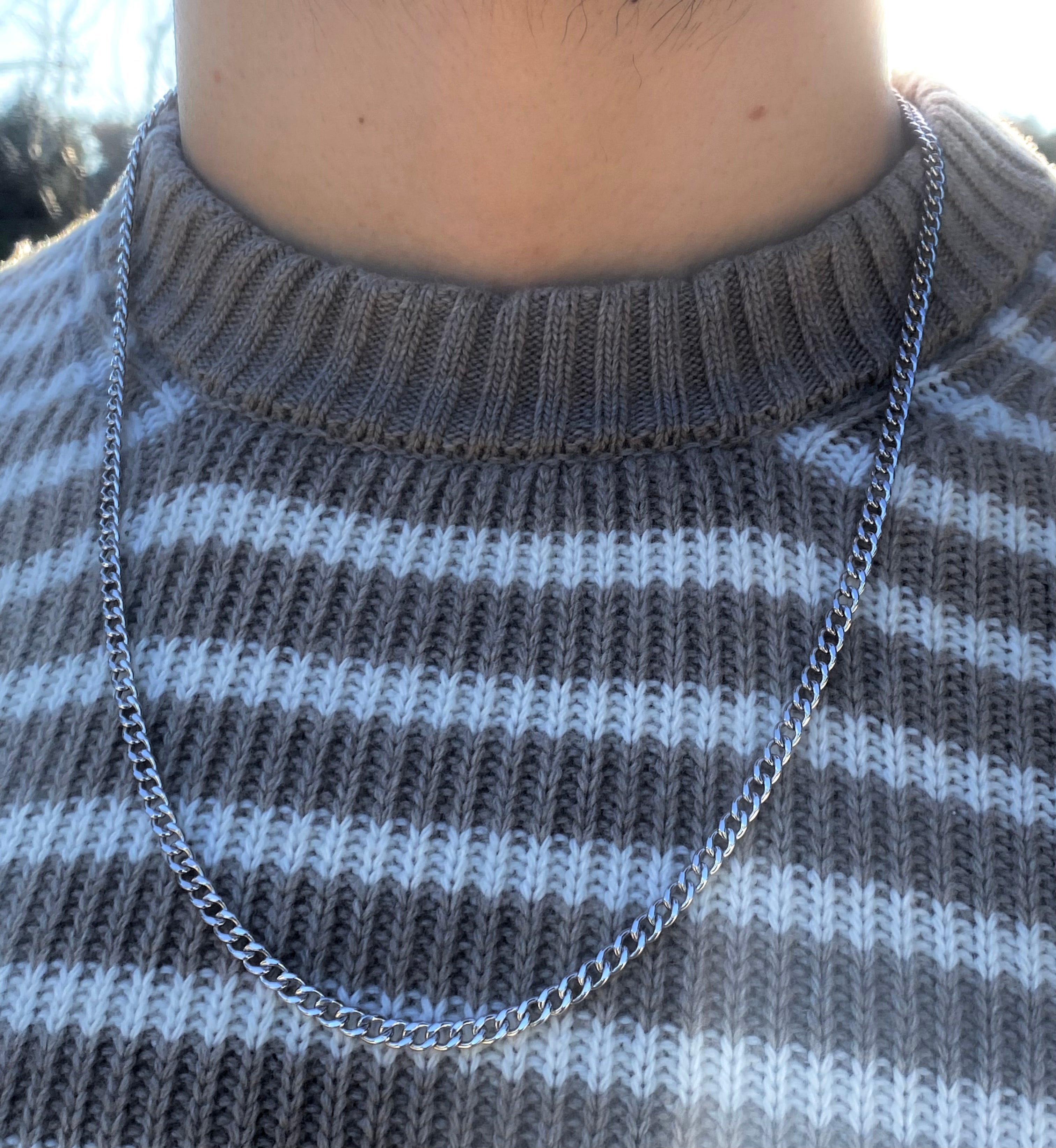 Collana groumette liscia