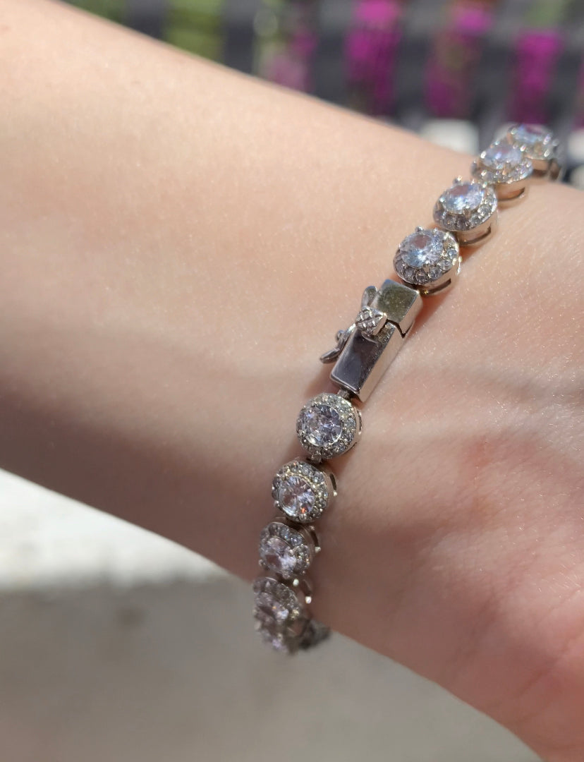 Luxury tennis bracelet