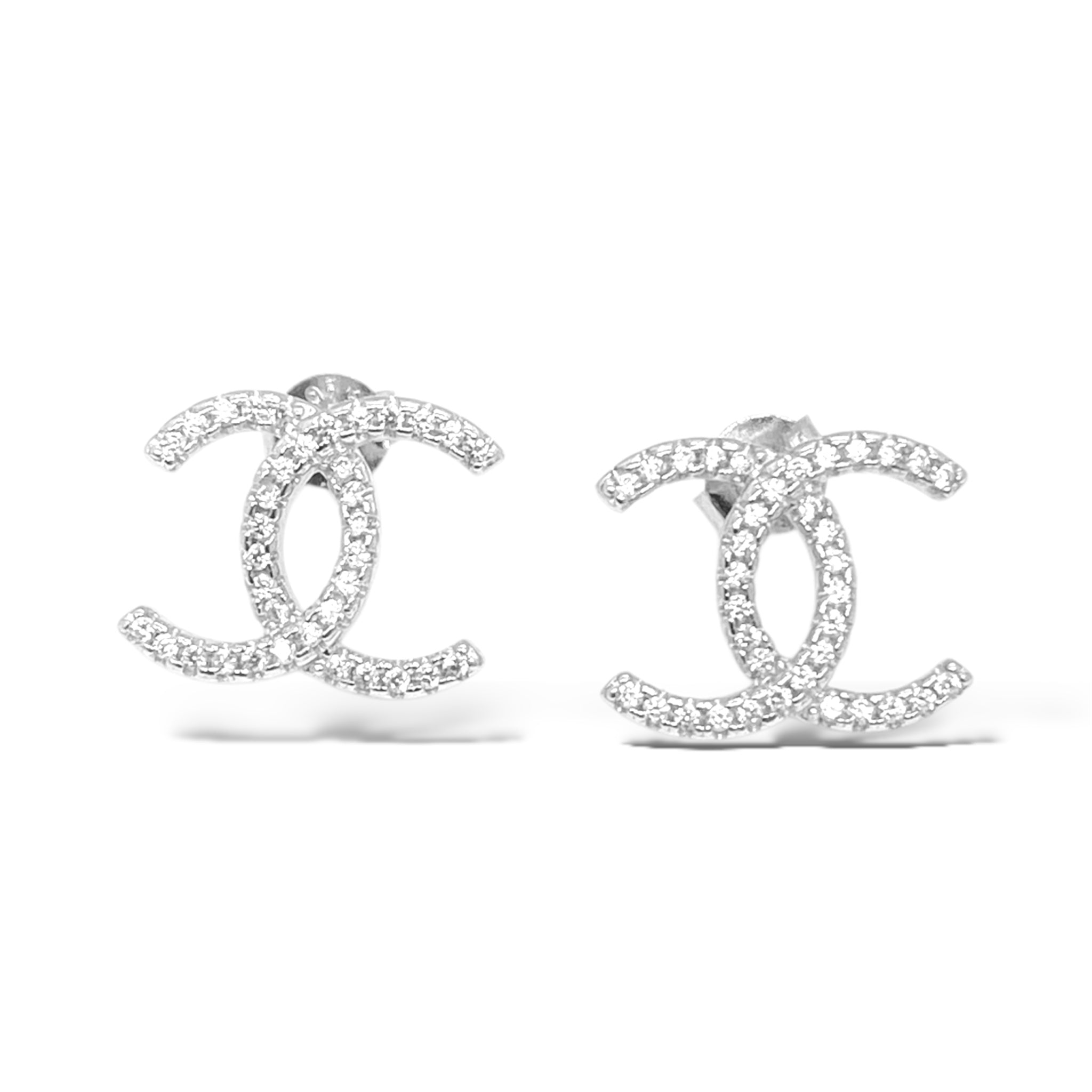 Orecchini double c variante maxi