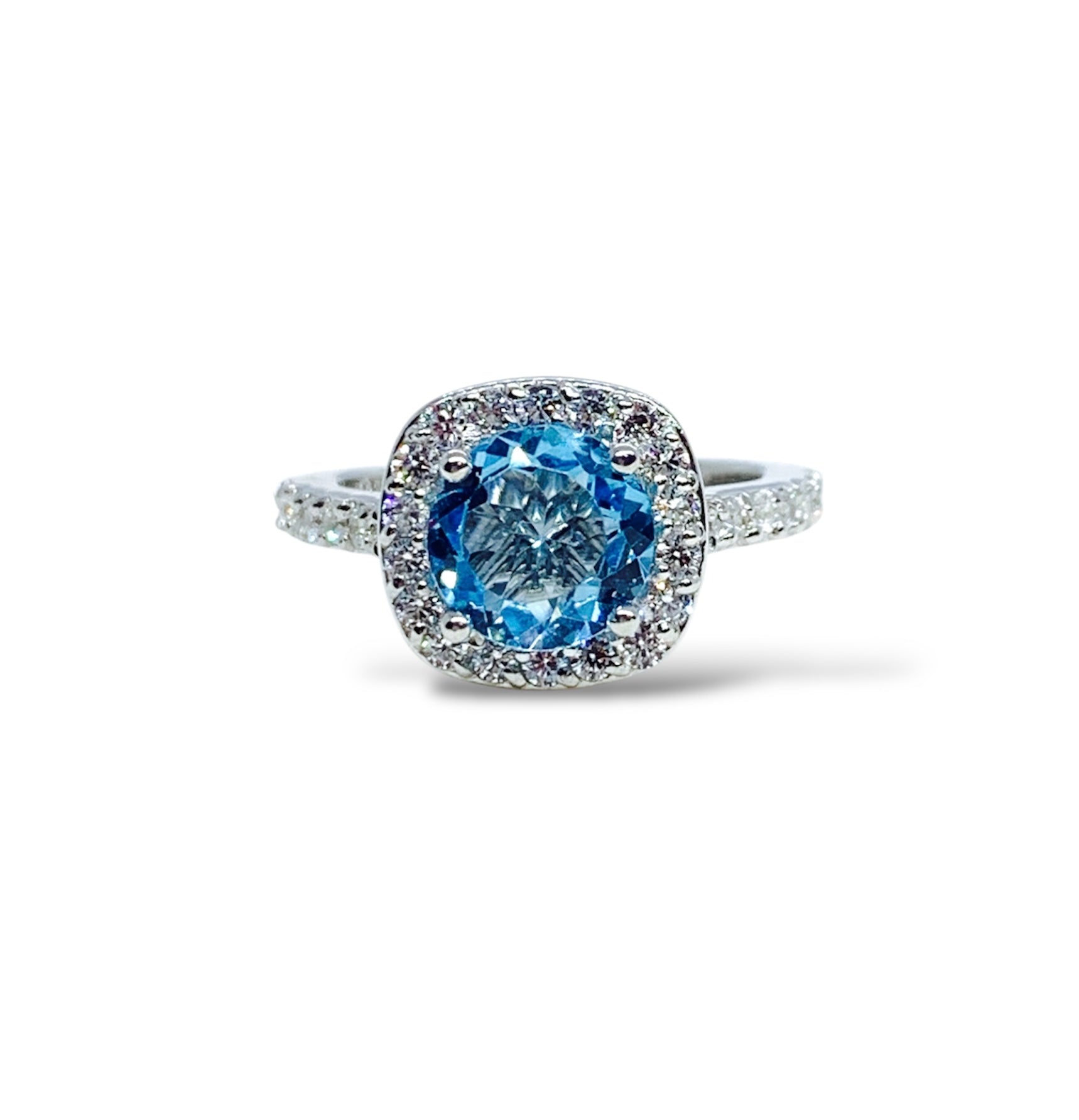 Anello Shine Luxury topazio naturale