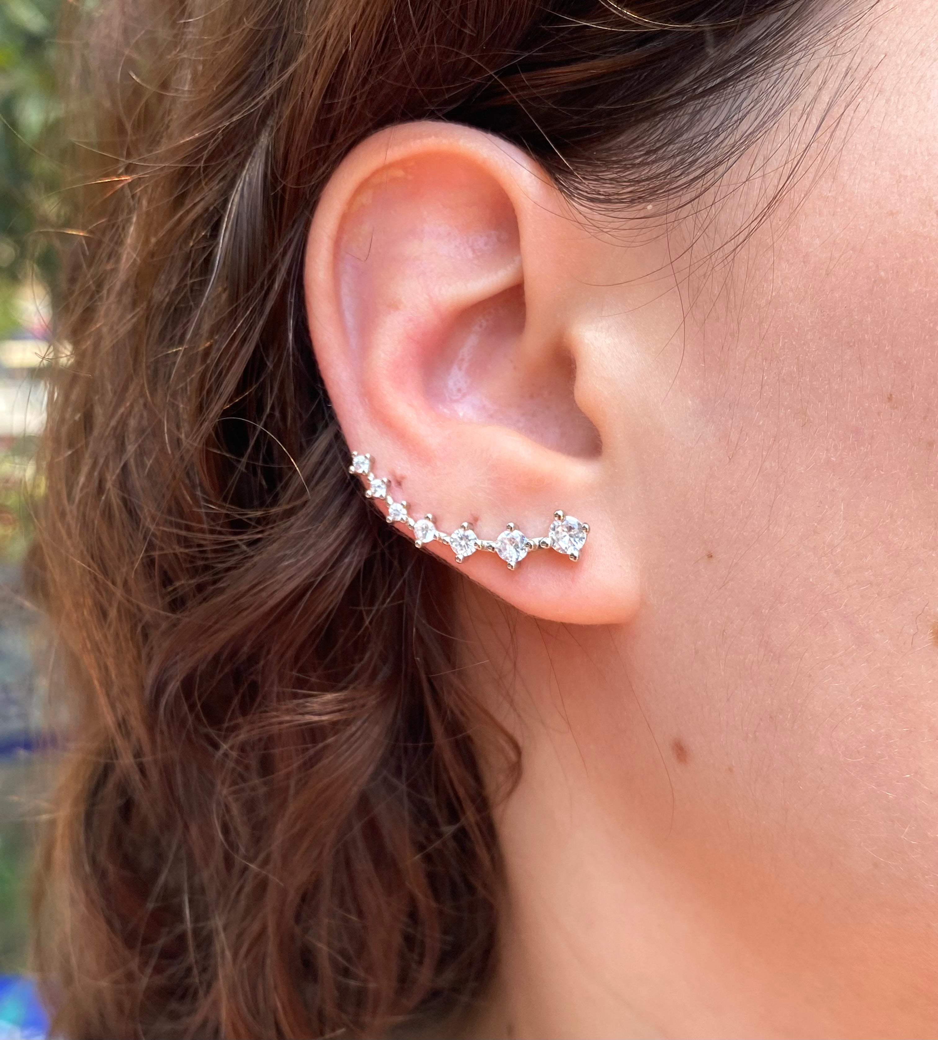 Orecchini multi punto luce scintillanti