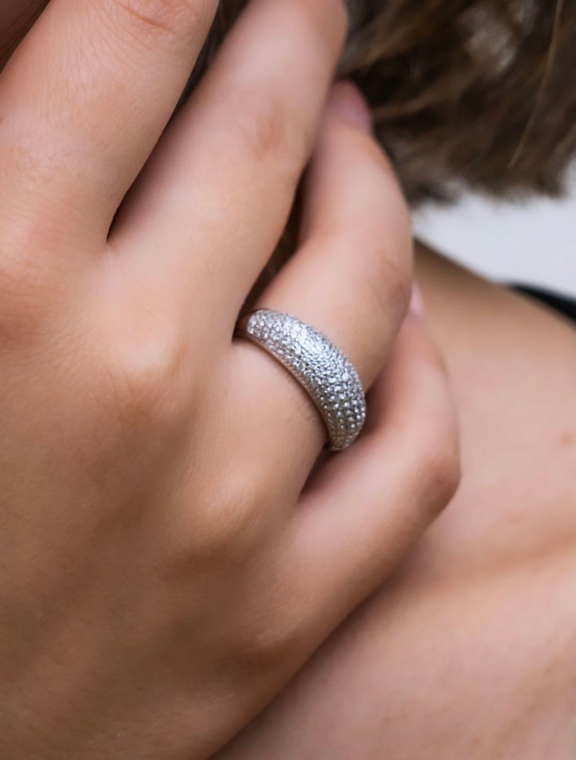 Sparkling Band Ring