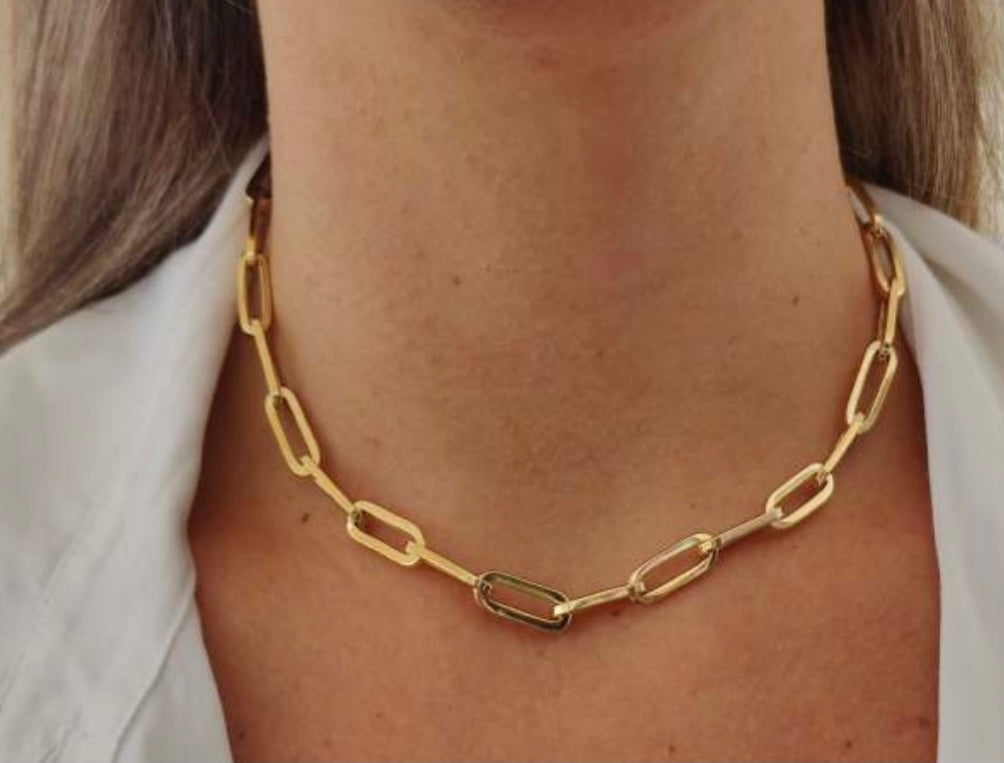 Medium Tiffany link necklace